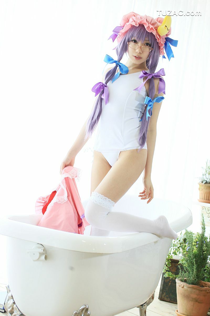 日本CosPlay_天使みゅ (Tenshi Myu) 《東方Project》Patchouli Knowledge 2  写真集[120P]