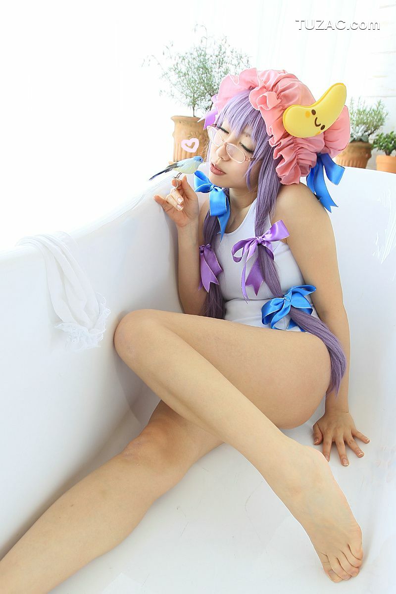日本CosPlay_天使みゅ (Tenshi Myu) 《東方Project》Patchouli Knowledge 2  写真集[120P]