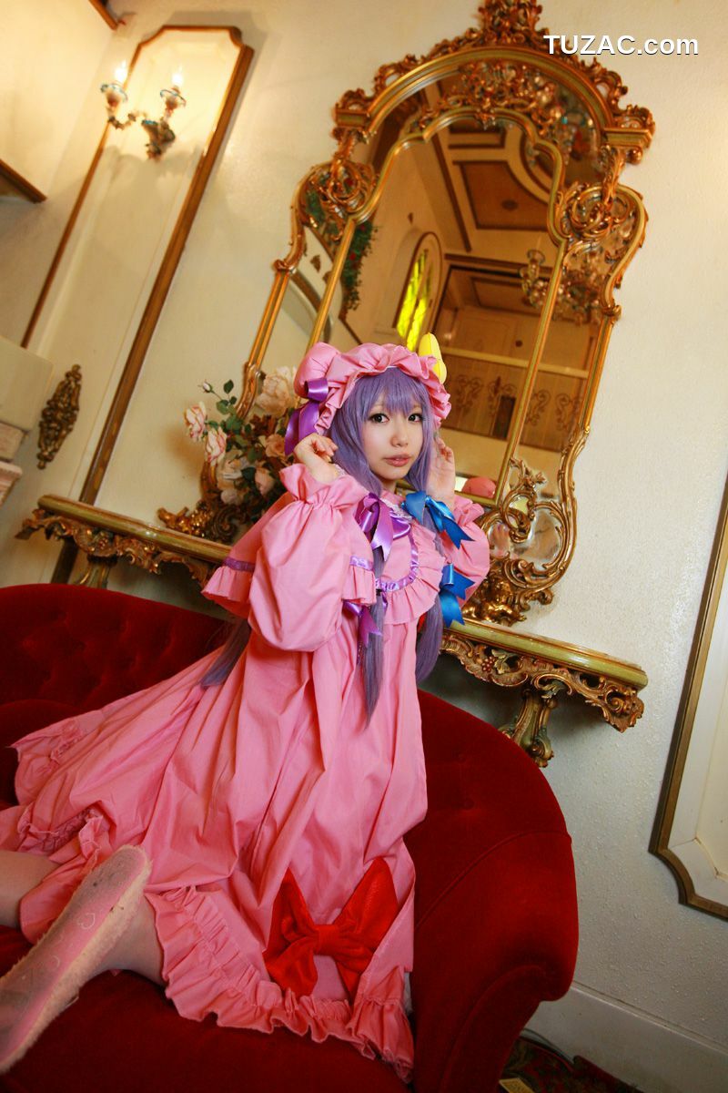 日本CosPlay_天使みゅ《Touhou Project》Patchouli Knowledge 写真集[100P]