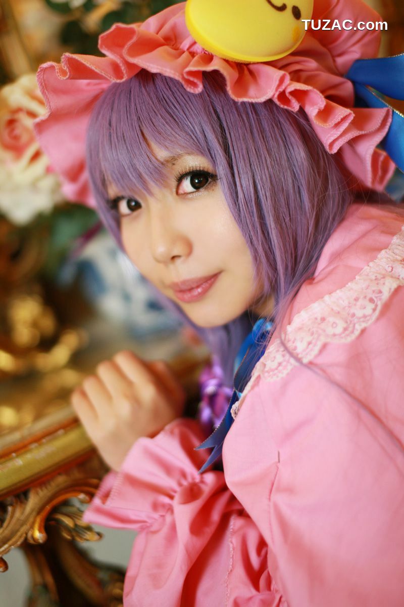 日本CosPlay_天使みゅ《Touhou Project》Patchouli Knowledge 写真集[100P]