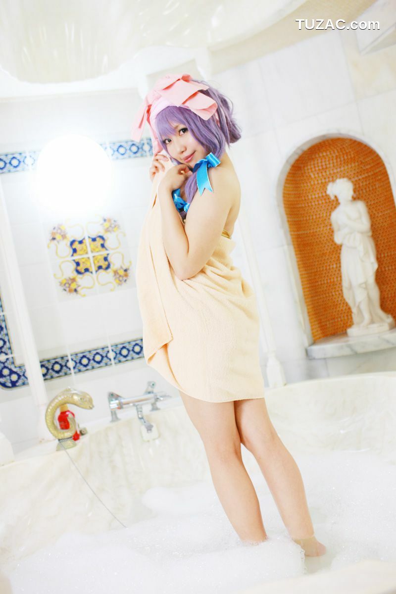 日本CosPlay_天使みゅ《Touhou Project》Patchouli Knowledge 写真集[100P]