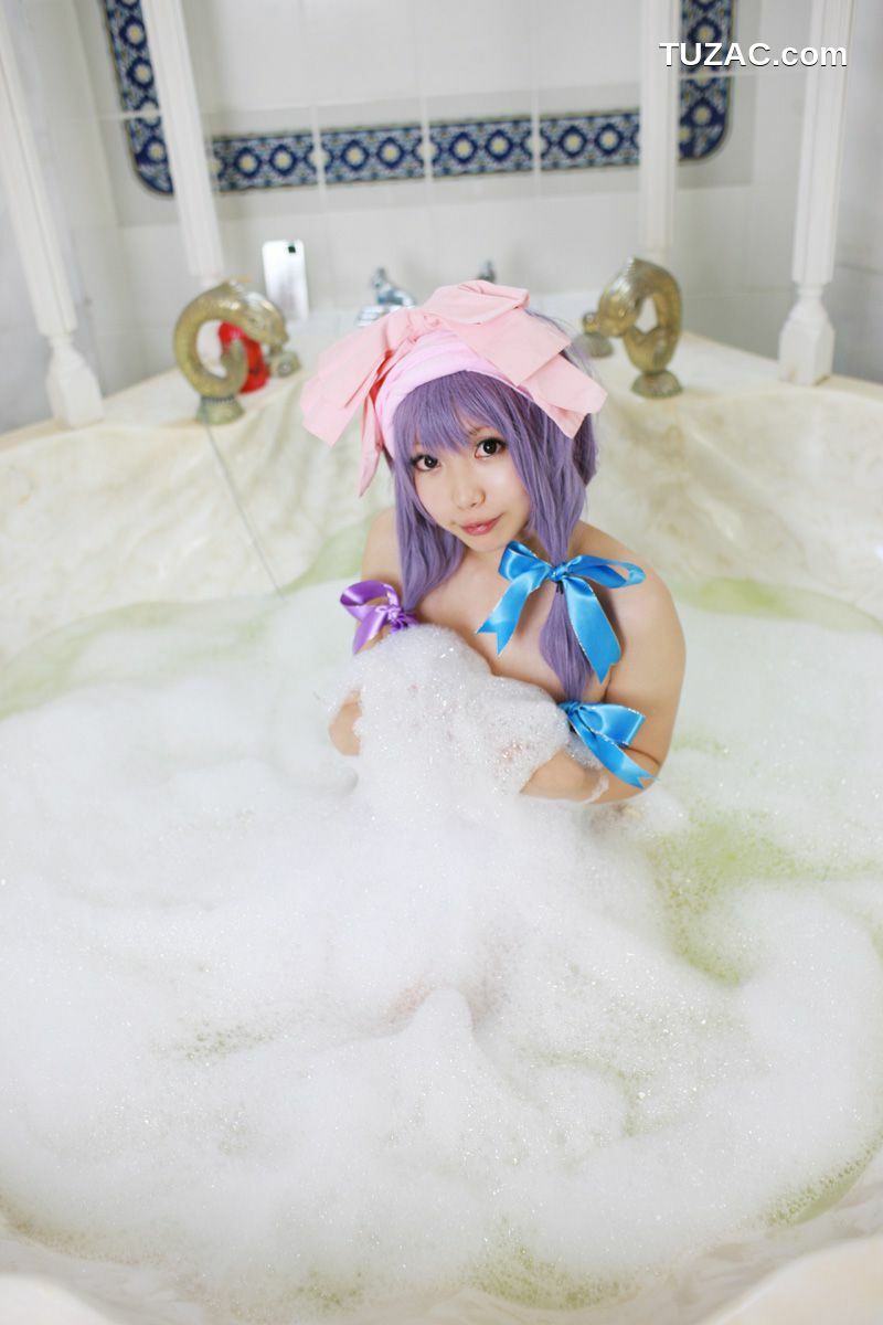 日本CosPlay_天使みゅ《Touhou Project》Patchouli Knowledge 写真集[100P]