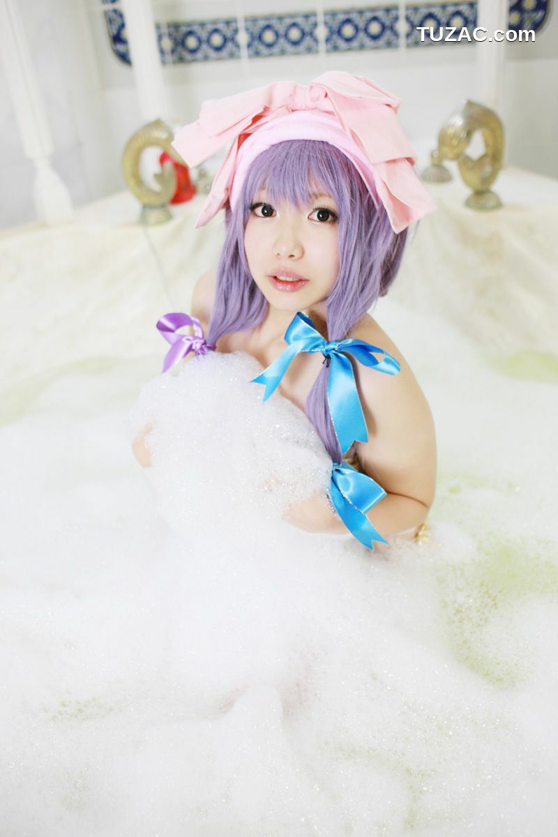 日本CosPlay_天使みゅ《Touhou Project》Patchouli Knowledge 写真集[100P]