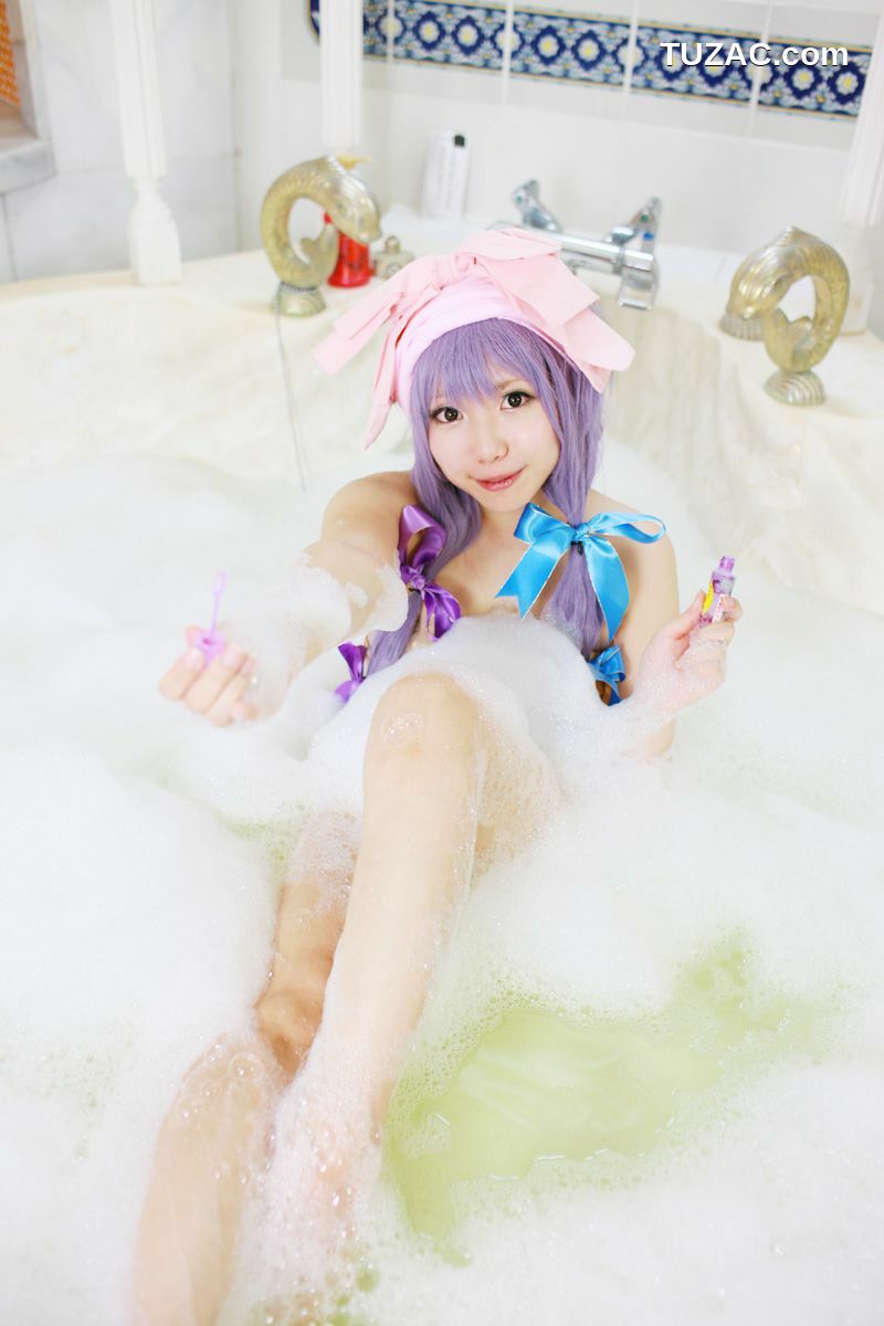 日本CosPlay_天使みゅ《Touhou Project》Patchouli Knowledge 写真集[100P]