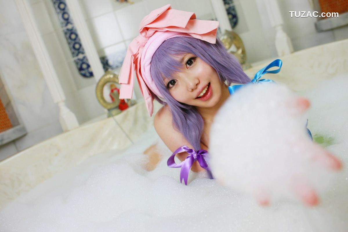 日本CosPlay_天使みゅ《Touhou Project》Patchouli Knowledge 写真集[100P]