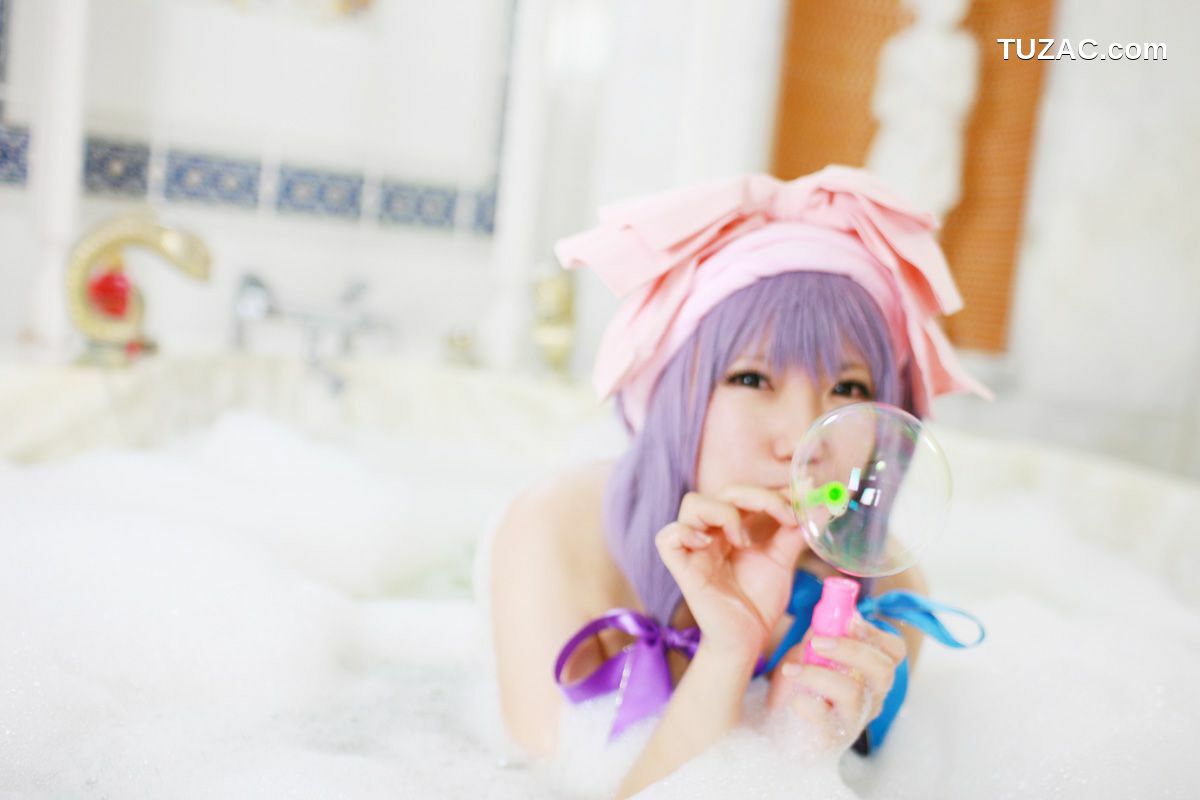 日本CosPlay_天使みゅ《Touhou Project》Patchouli Knowledge 写真集[100P]