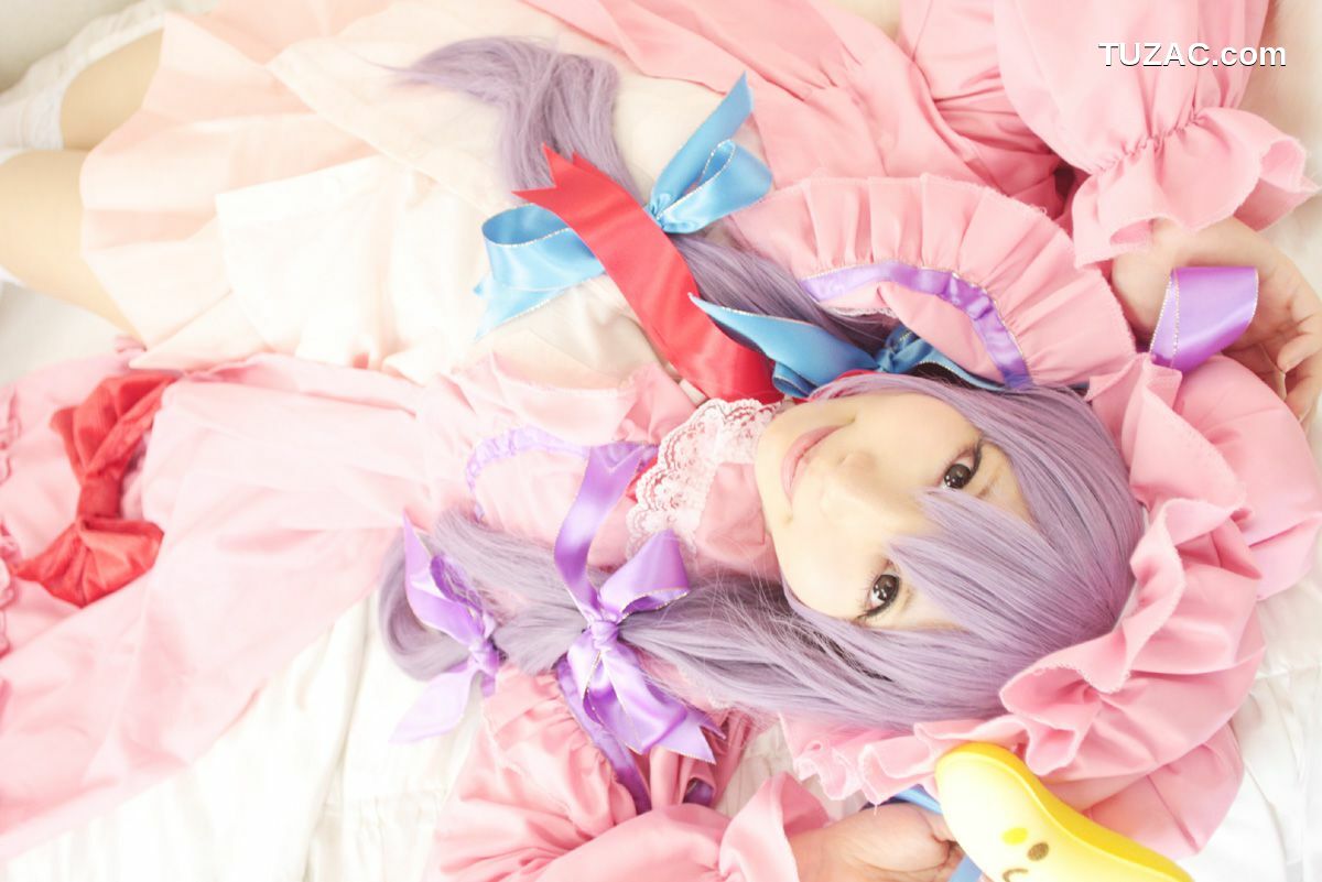 日本CosPlay_天使みゅ《Touhou Project》Patchouli Knowledge 写真集[100P]