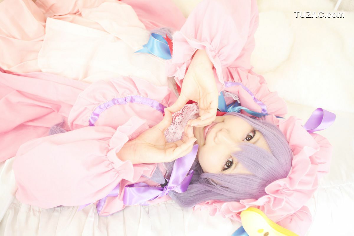 日本CosPlay_天使みゅ《Touhou Project》Patchouli Knowledge 写真集[100P]