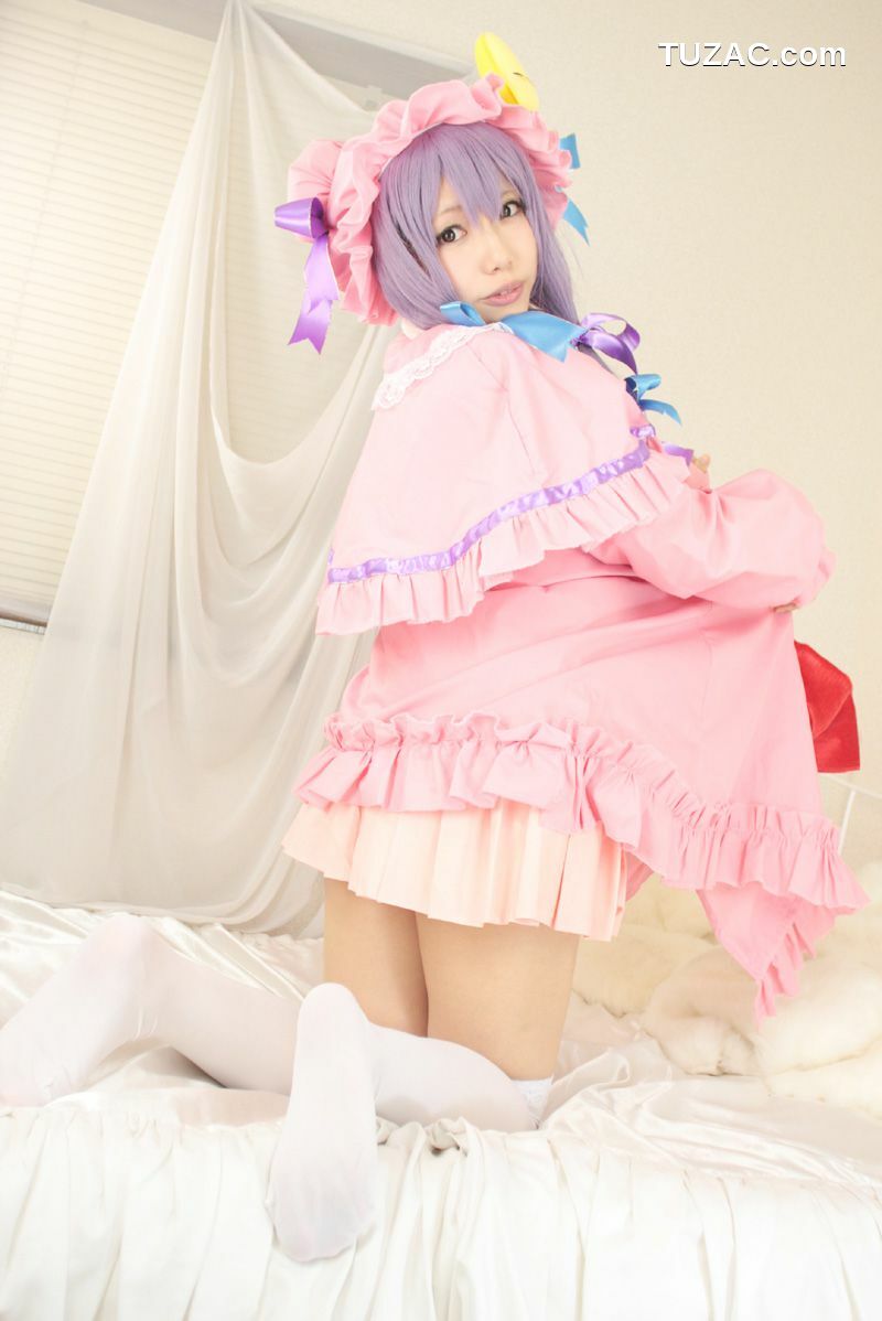 日本CosPlay_天使みゅ《Touhou Project》Patchouli Knowledge 写真集[100P]