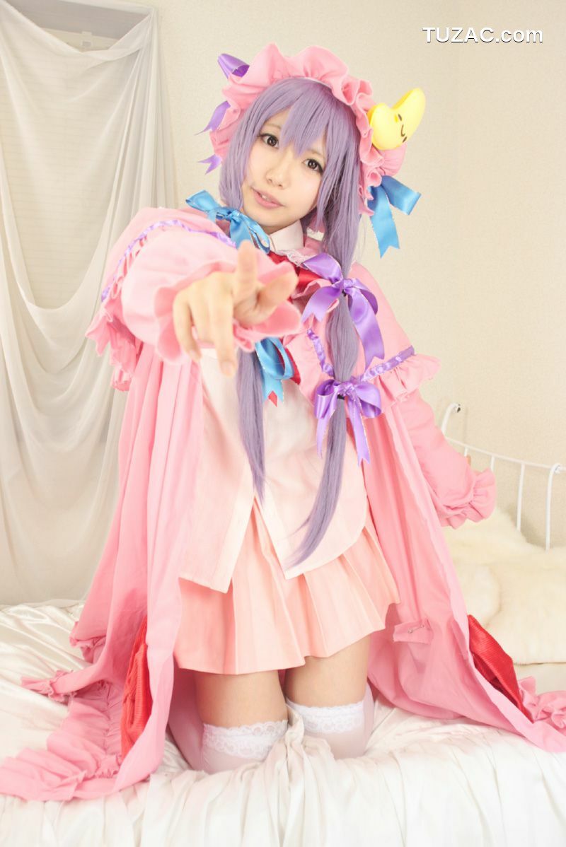 日本CosPlay_天使みゅ《Touhou Project》Patchouli Knowledge 写真集[100P]