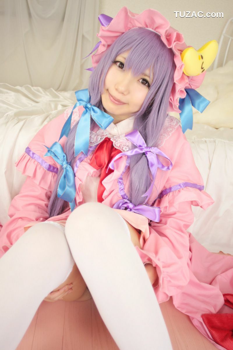 日本CosPlay_天使みゅ《Touhou Project》Patchouli Knowledge 写真集[100P]