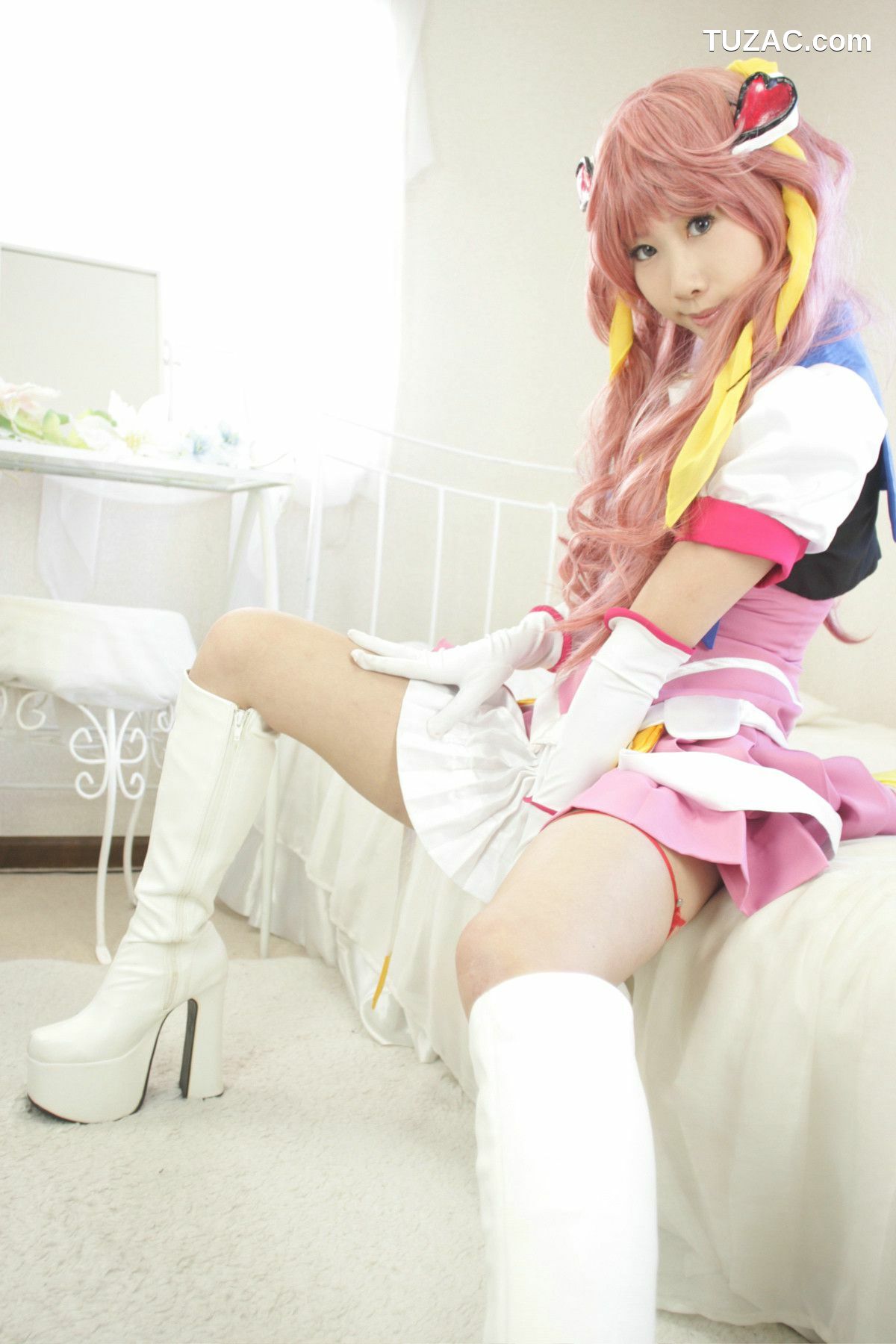 日本CosPlay_守薙まどか 《Choukou Tenshi Escalayer(Kouenji Sayuka)》 写真集[94P]