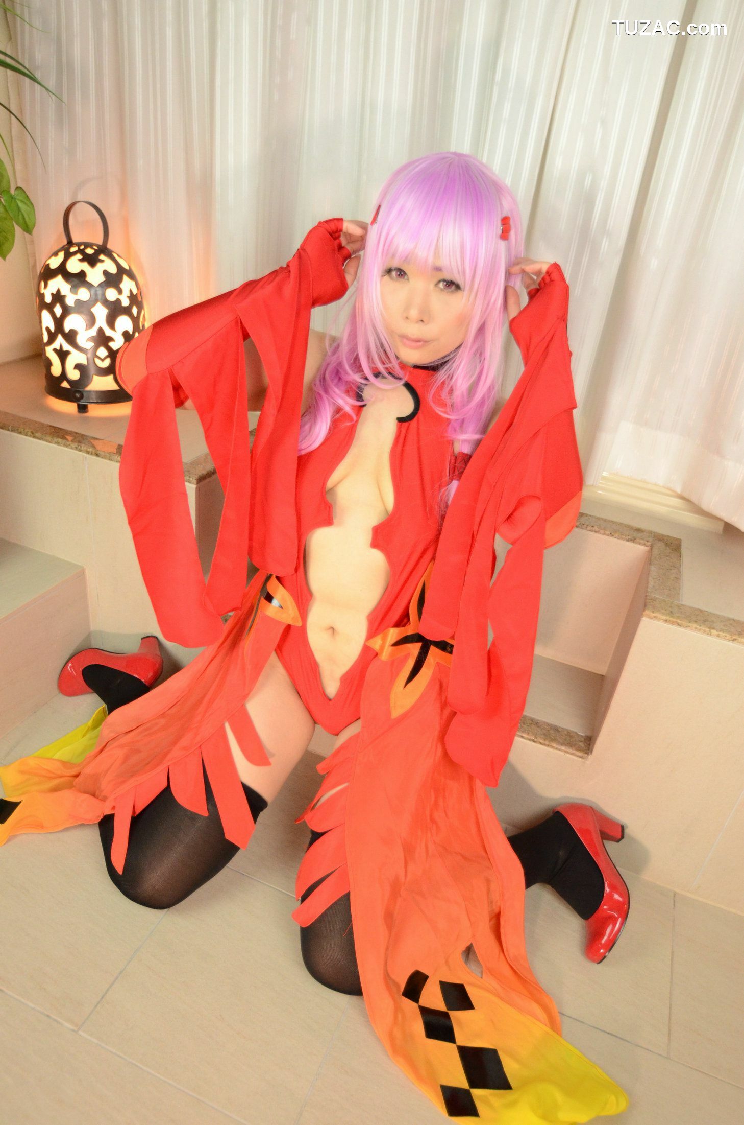 日本CosPlay_岡田ゆい《Guilty Crown》楪いのり 写真集[100P]