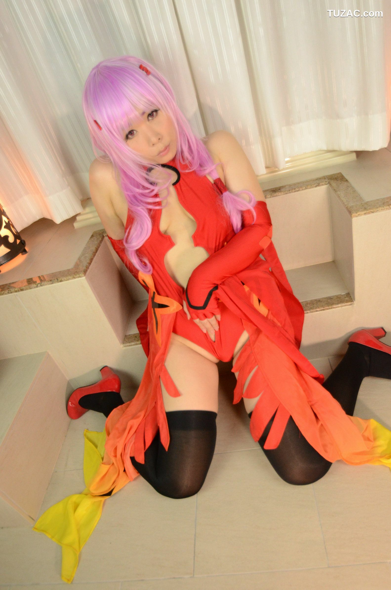 日本CosPlay_岡田ゆい《Guilty Crown》楪いのり 写真集[100P]