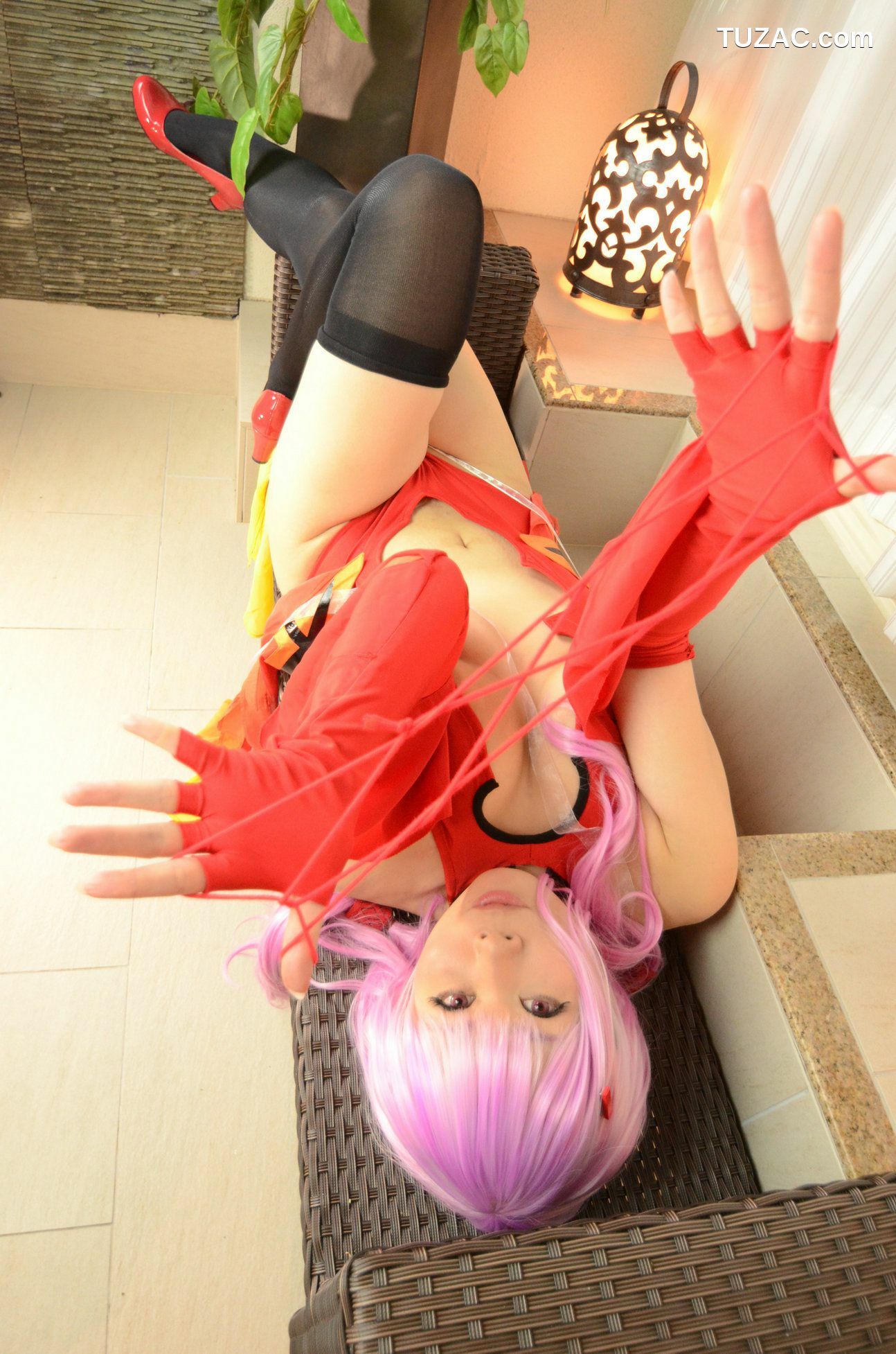 日本CosPlay_岡田ゆい《Guilty Crown》楪いのり 写真集[100P]