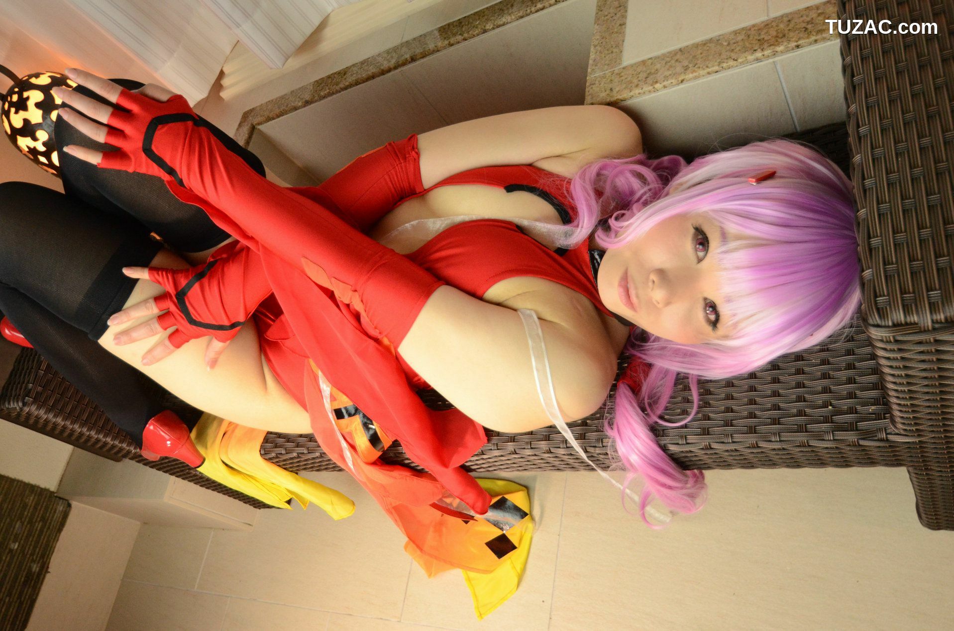 日本CosPlay_岡田ゆい《Guilty Crown》楪いのり 写真集[100P]