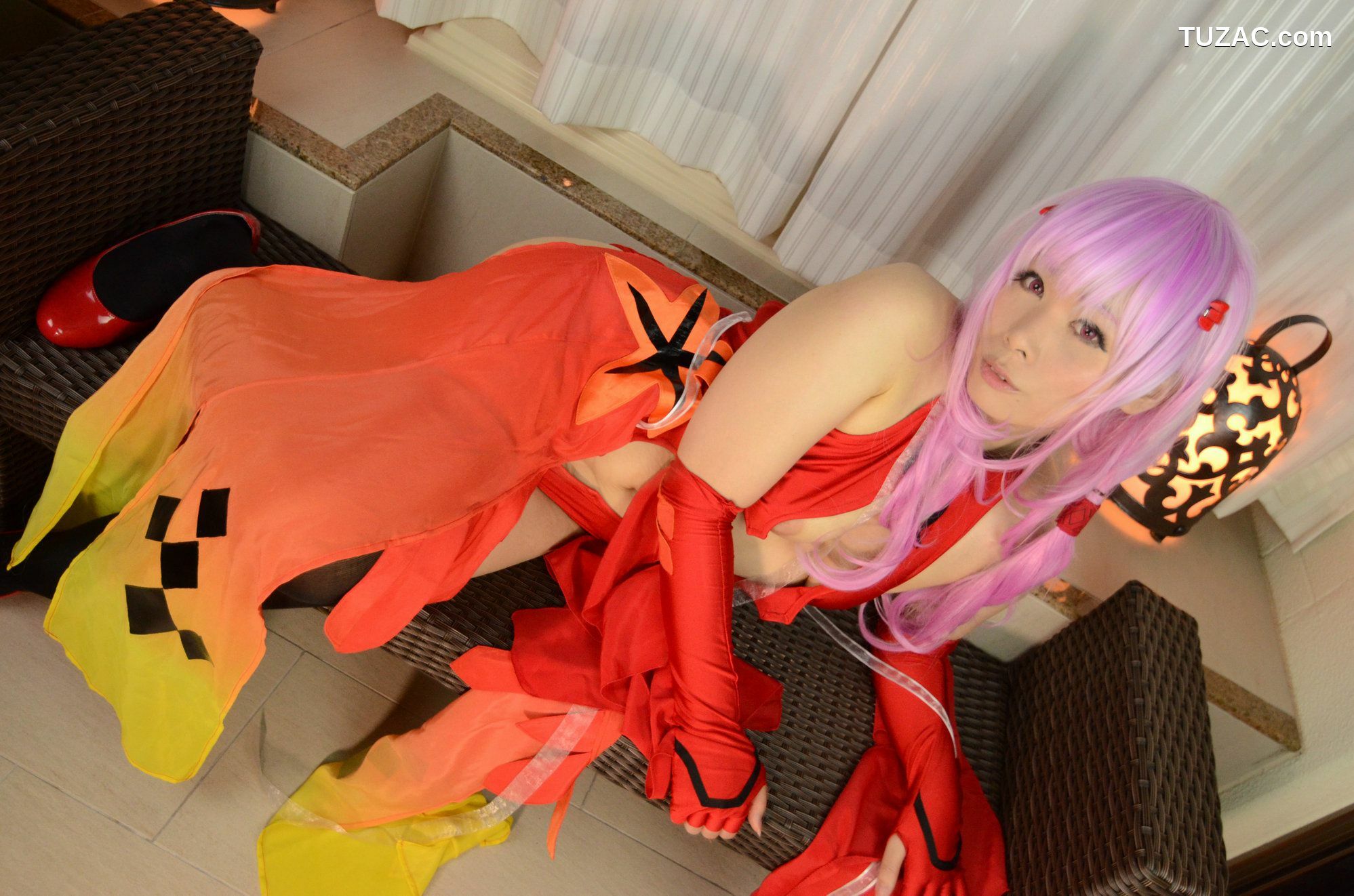 日本CosPlay_岡田ゆい《Guilty Crown》楪いのり 写真集[100P]