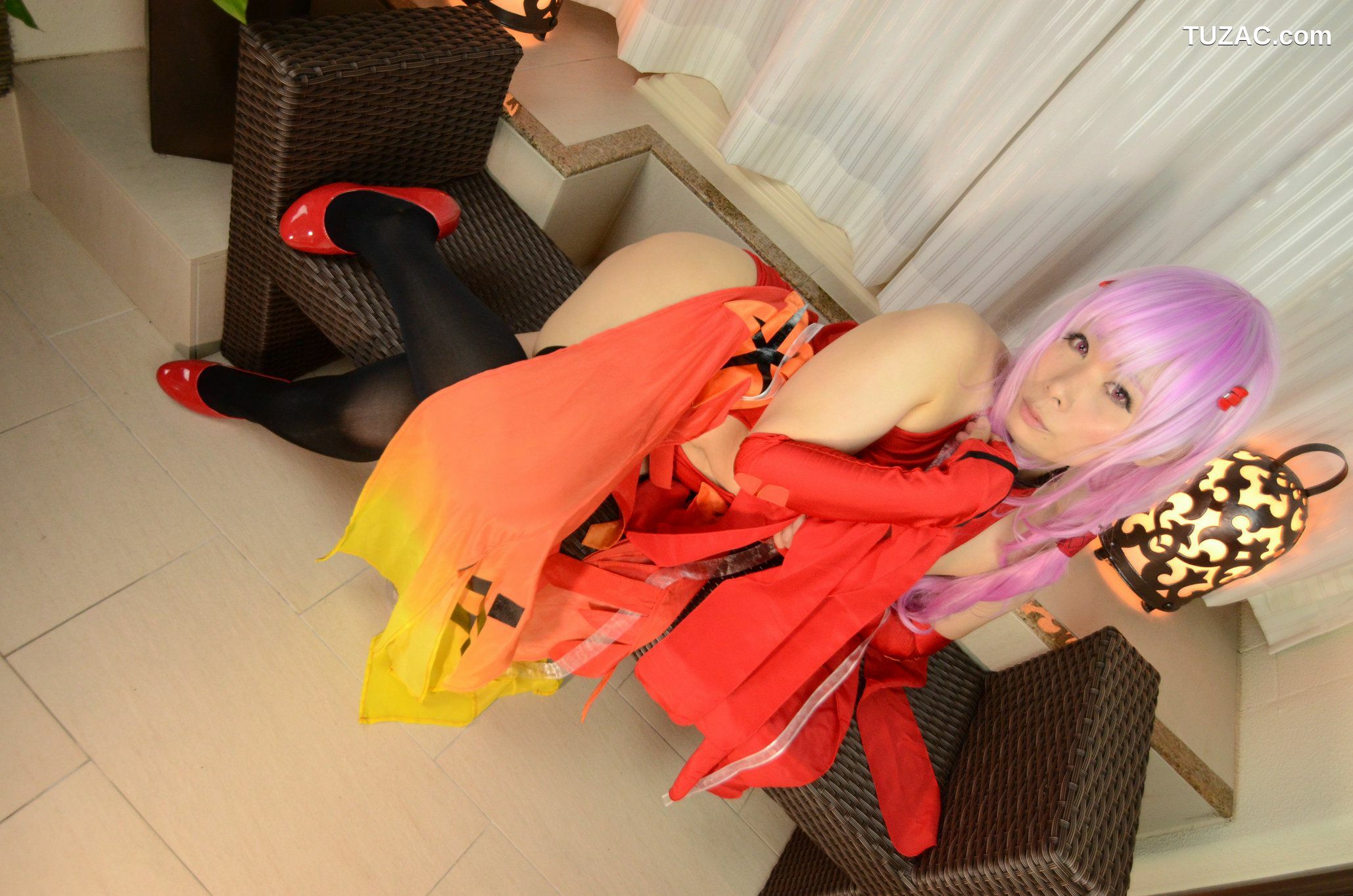 日本CosPlay_岡田ゆい《Guilty Crown》楪いのり 写真集[100P]