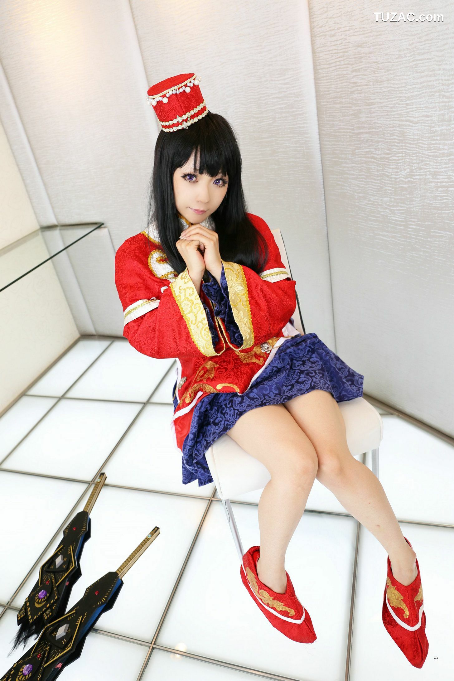 日本CosPlay_日暮らん (Higurashi Ran) 《三国無双》大喬 cos 写真集[110P]