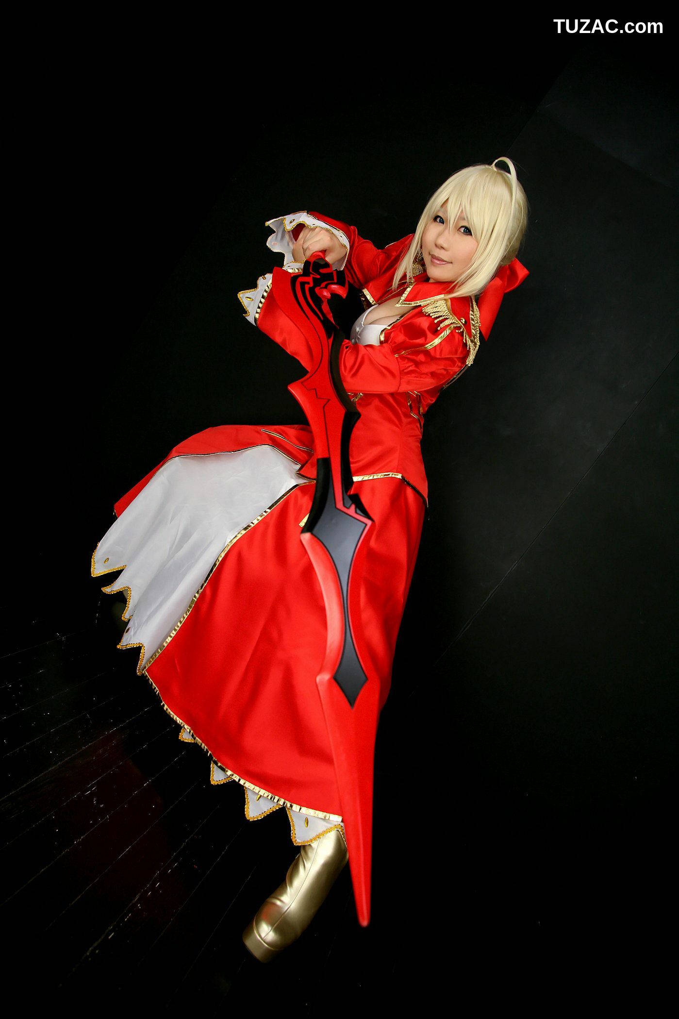 日本CosPlay_日暮りん(Higurashi Rin) 《Fate＼stay night》Saber 写真集[105P]