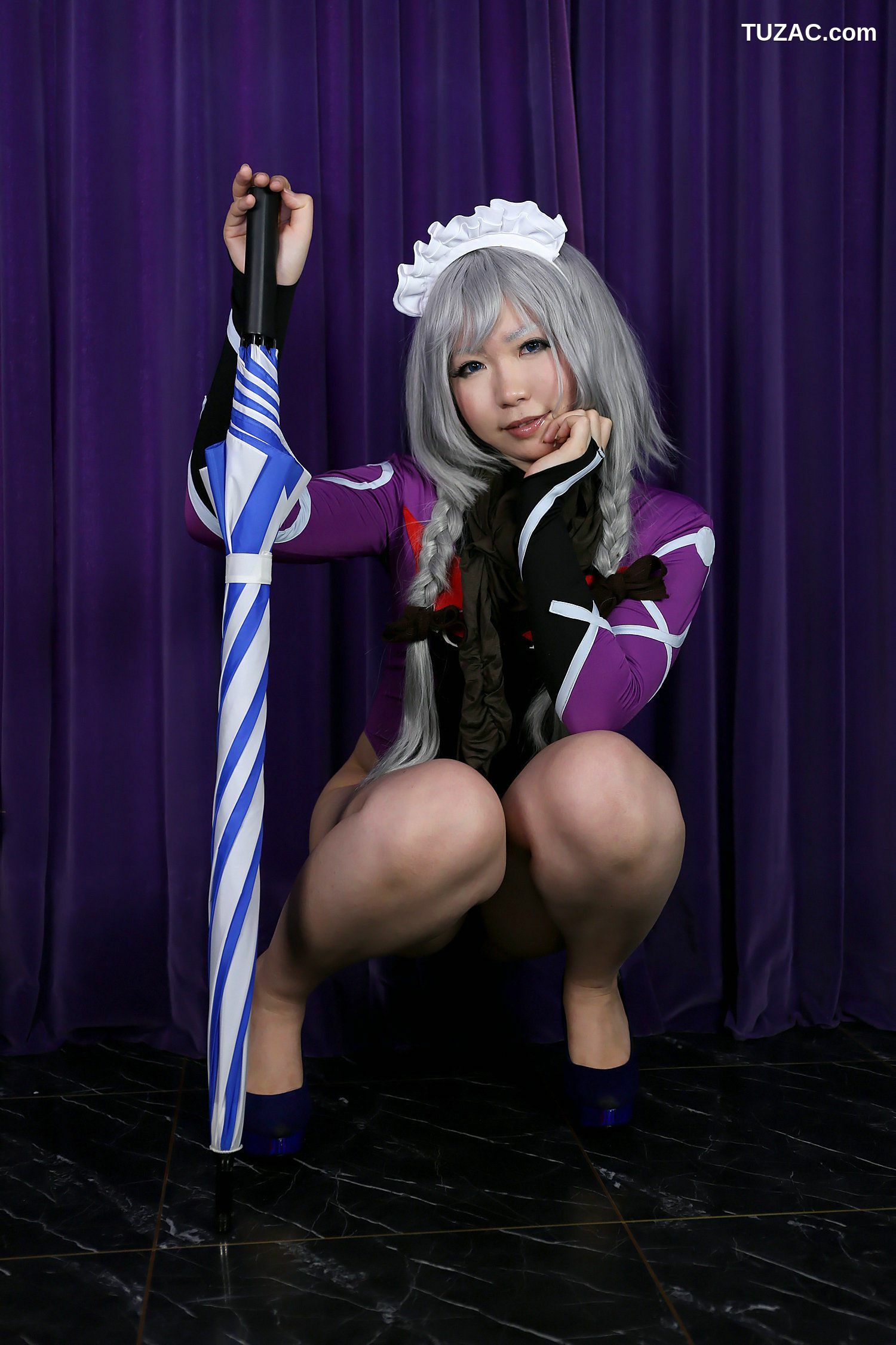 日本CosPlay_日暮りん 《Touhou Project》 Izayoi Sakuya 十六夜咲夜 写真集[100P]