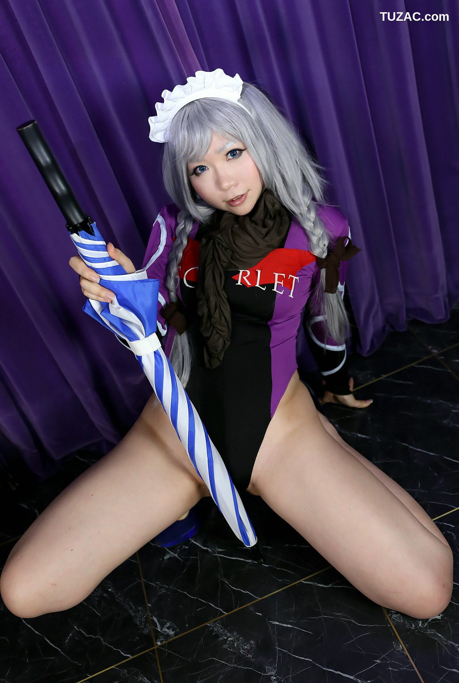 日本CosPlay_日暮りん 《Touhou Project》 Izayoi Sakuya 十六夜咲夜 写真集[100P]