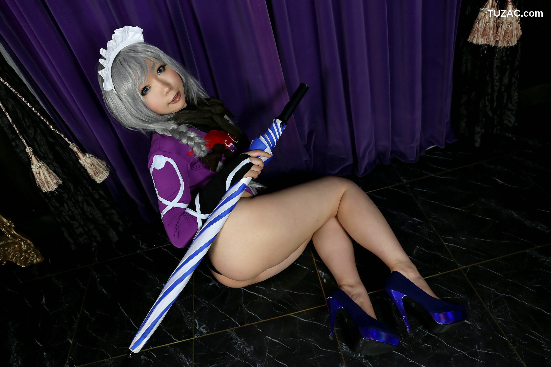 日本CosPlay_日暮りん 《Touhou Project》 Izayoi Sakuya 十六夜咲夜 写真集[100P]