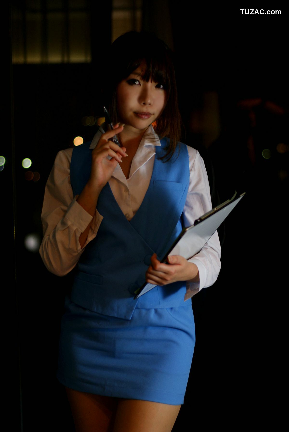 日本CosPlay_日暮りん(日暮玲) Office Lady 写真集[110P]