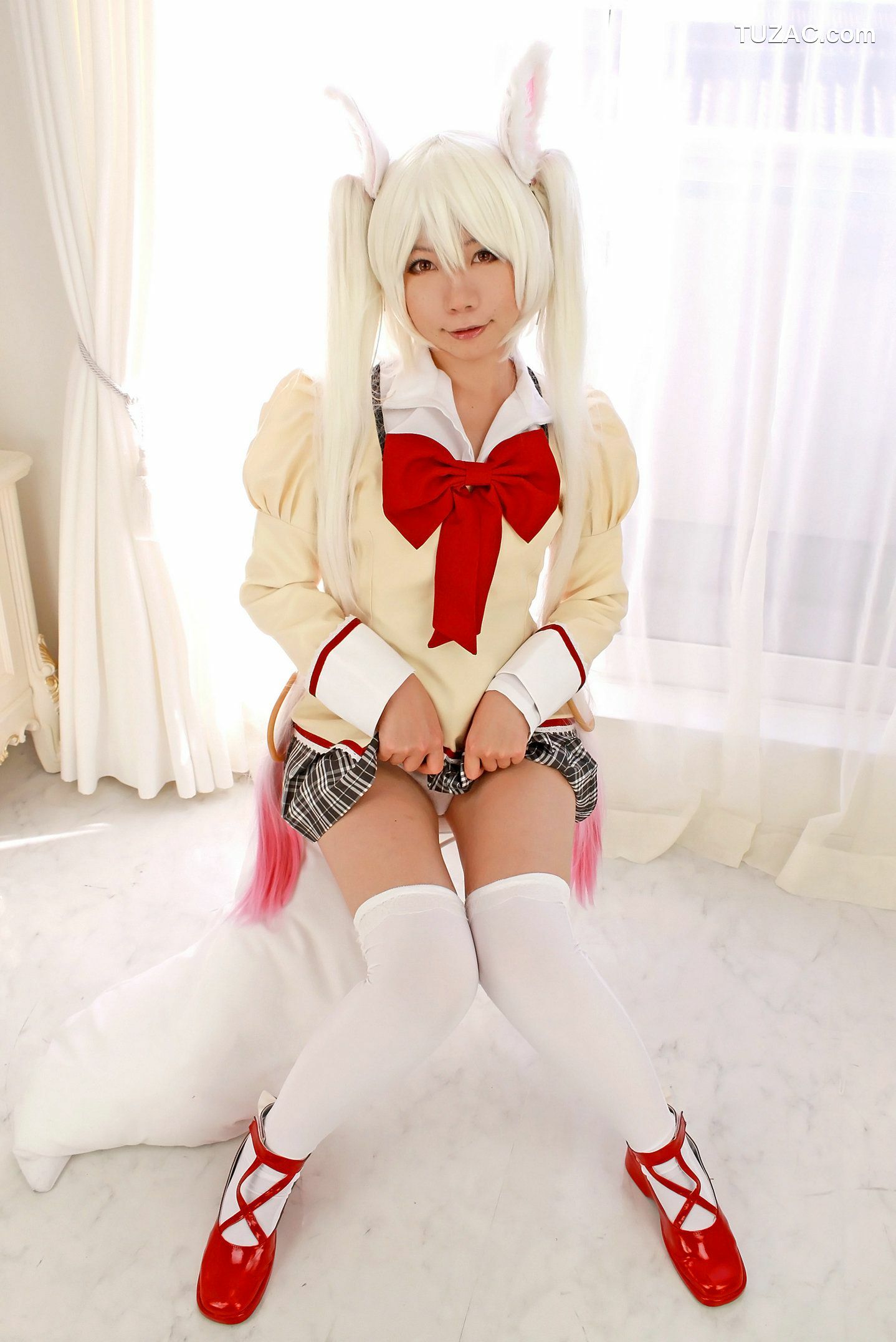 日本CosPlay_日暮りん《魔法少女まどか☆マギカ》Kyuubee(キュゥべえ) 写真集[119P]