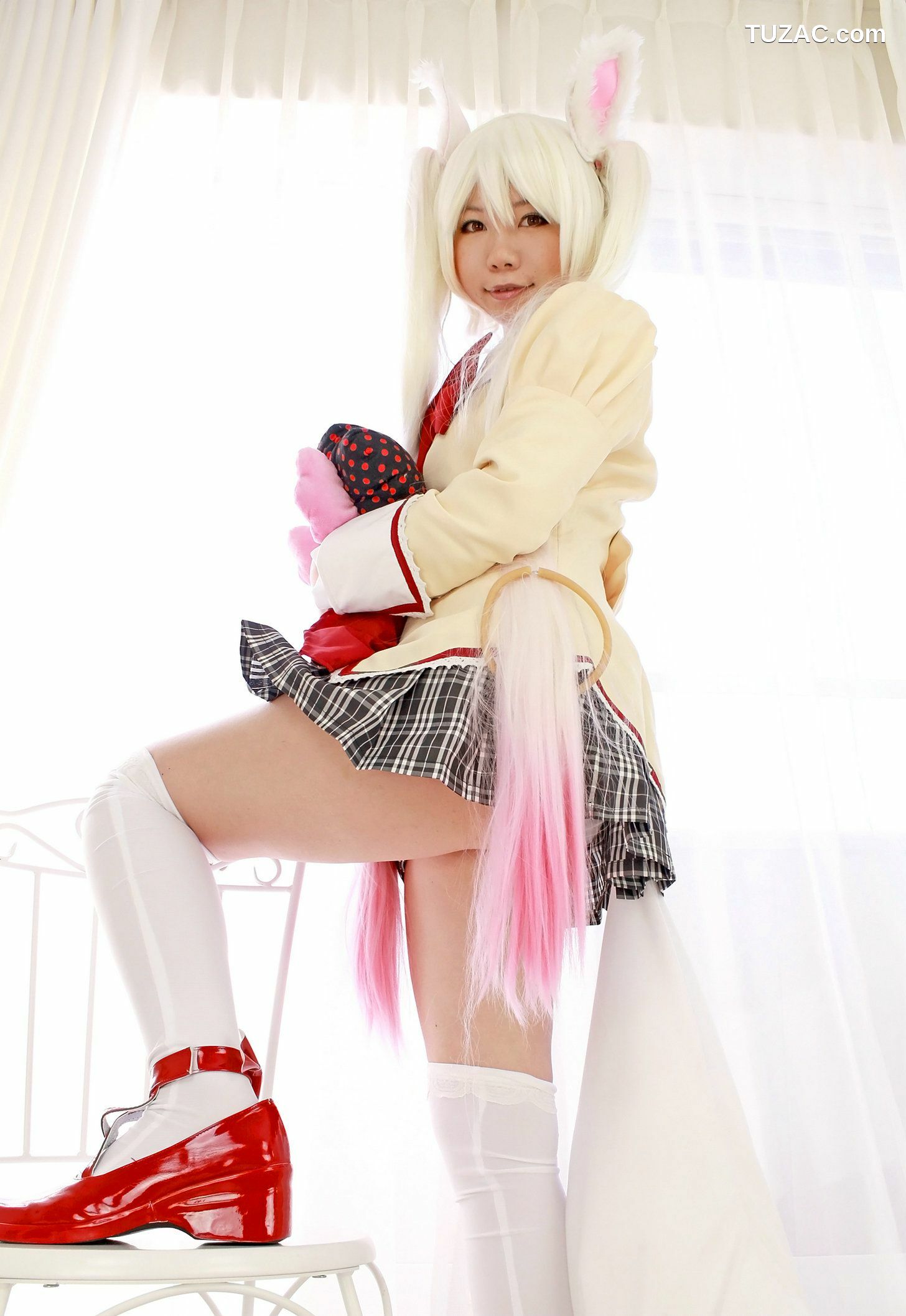 日本CosPlay_日暮りん《魔法少女まどか☆マギカ》Kyuubee(キュゥべえ) 写真集[119P]