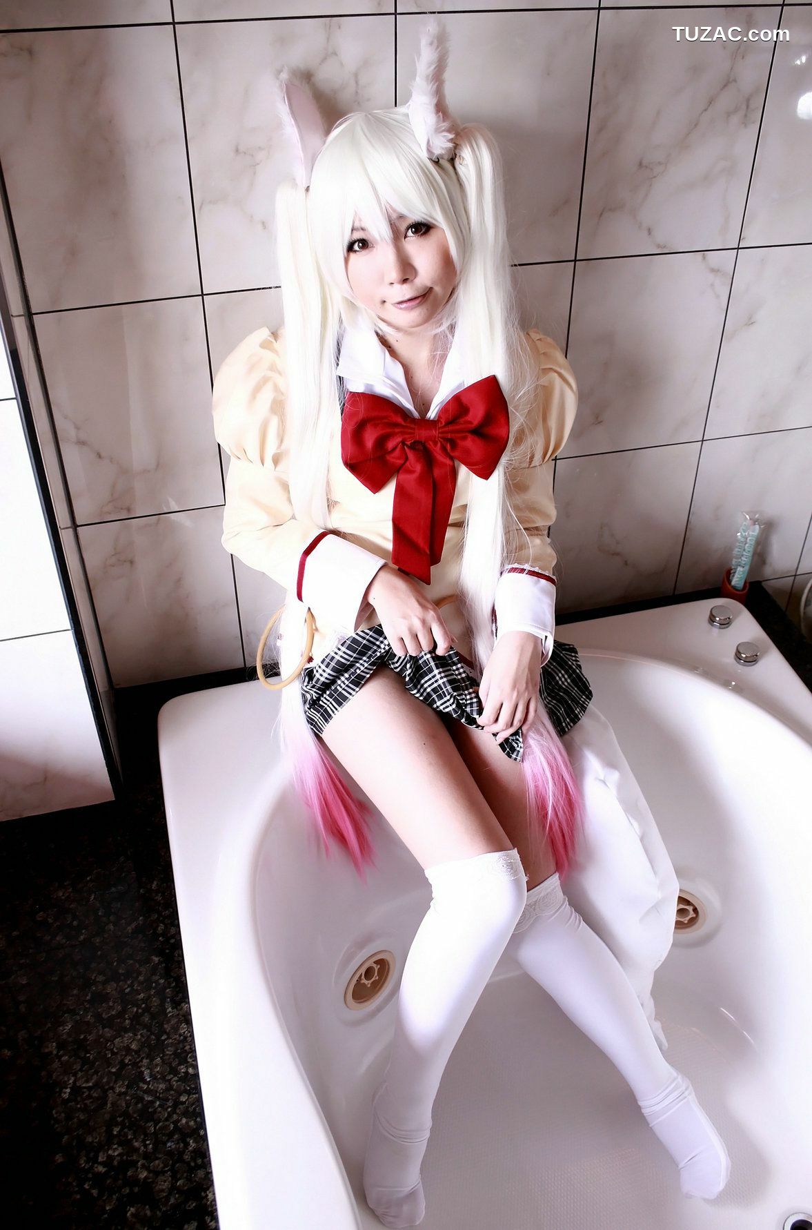 日本CosPlay_日暮りん《魔法少女まどか☆マギカ》Kyuubee(キュゥべえ) 写真集[119P]