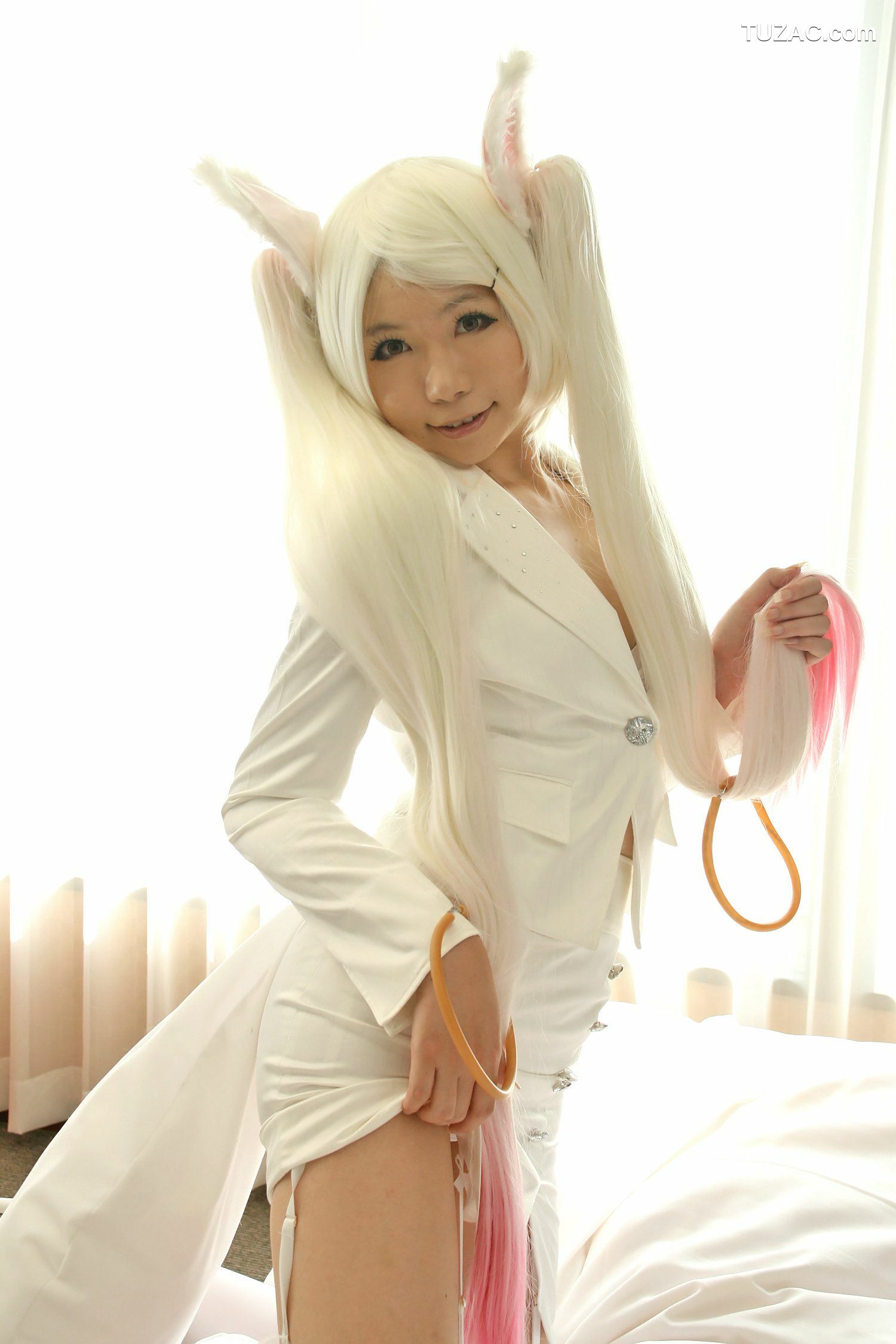 日本CosPlay_日暮りん《魔法少女まどか☆マギカ》Kyuubee(キュゥべえ) 写真集[119P]