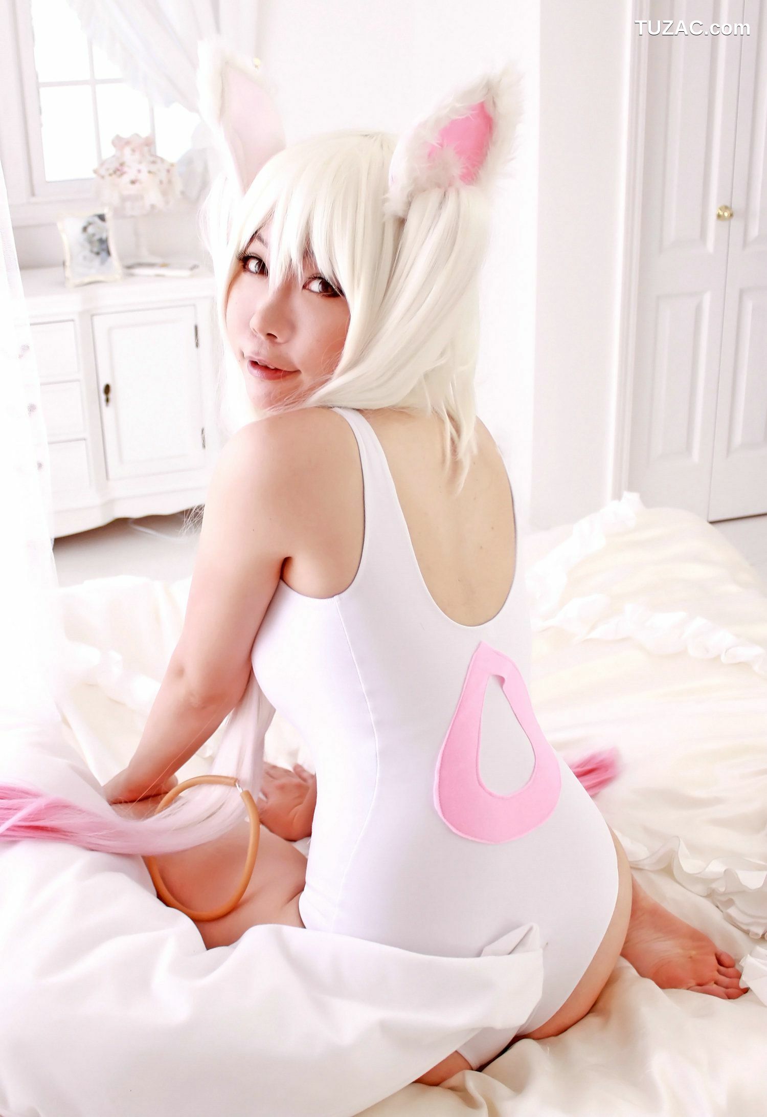 日本CosPlay_日暮りん《魔法少女まどか☆マギカ》Kyuubee(キュゥべえ) 写真集[119P]