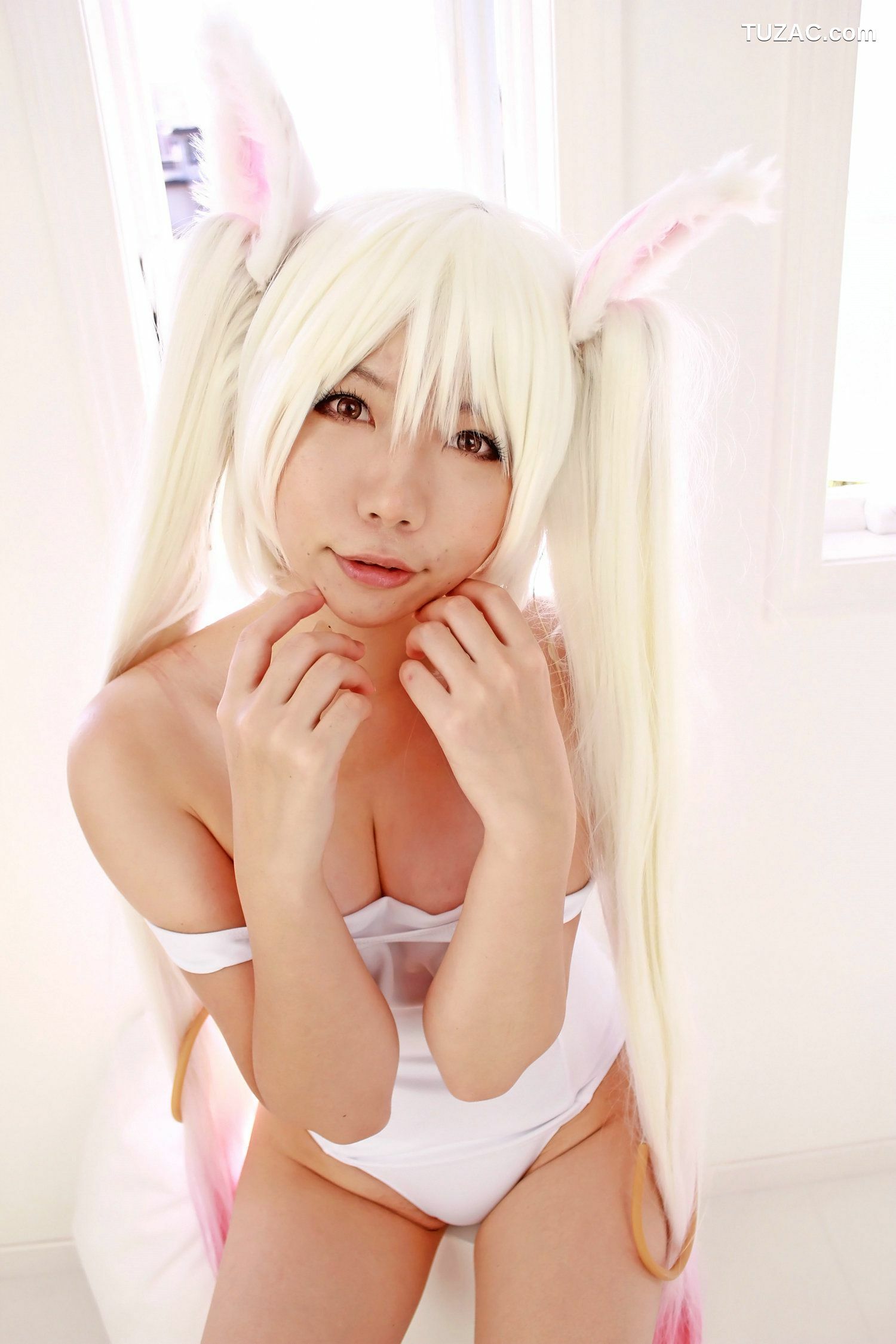 日本CosPlay_日暮りん《魔法少女まどか☆マギカ》Kyuubee(キュゥべえ) 写真集[119P]
