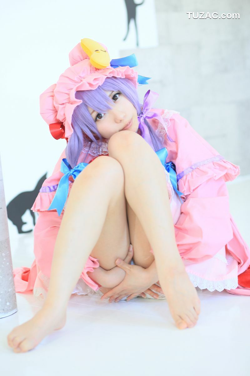 日本CosPlay_早乙女らぶ (目々泽めぐ) 《東方Project》パチュリー·ノーレッジ 写真集