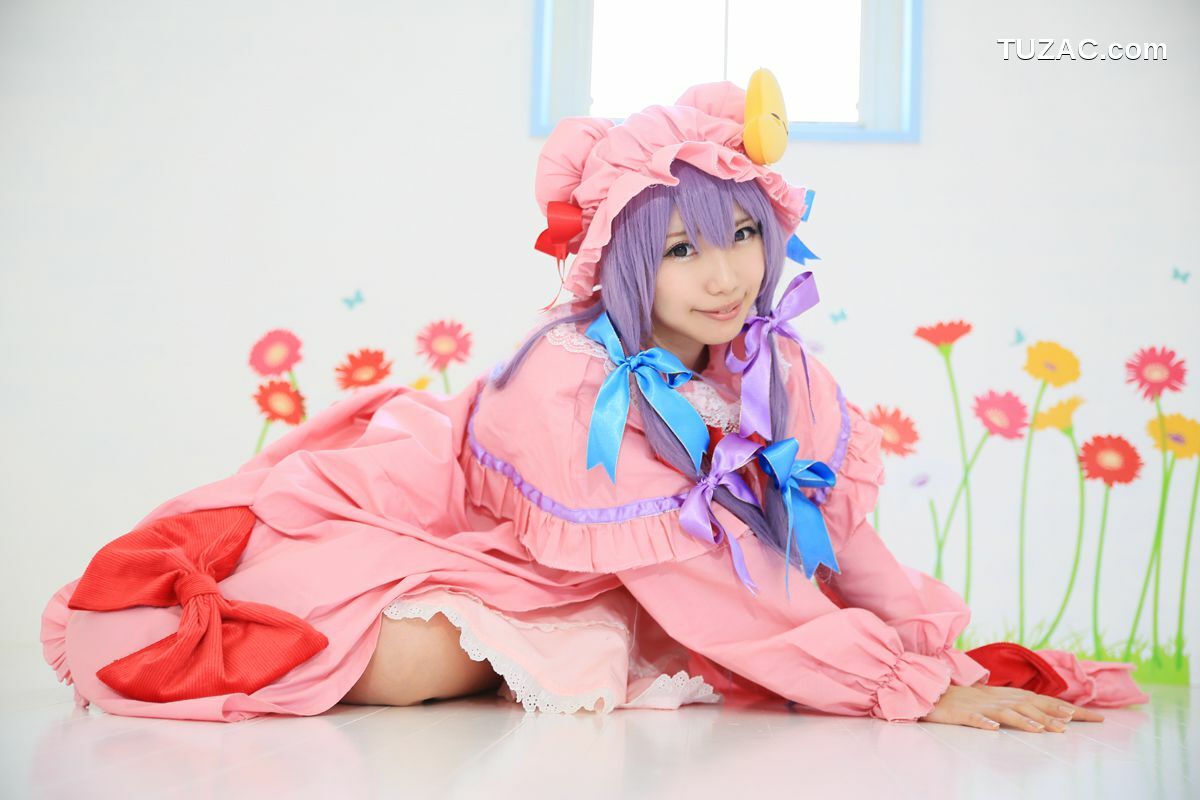 日本CosPlay_早乙女らぶ (目々泽めぐ) 《東方Project》パチュリー·ノーレッジ 写真集