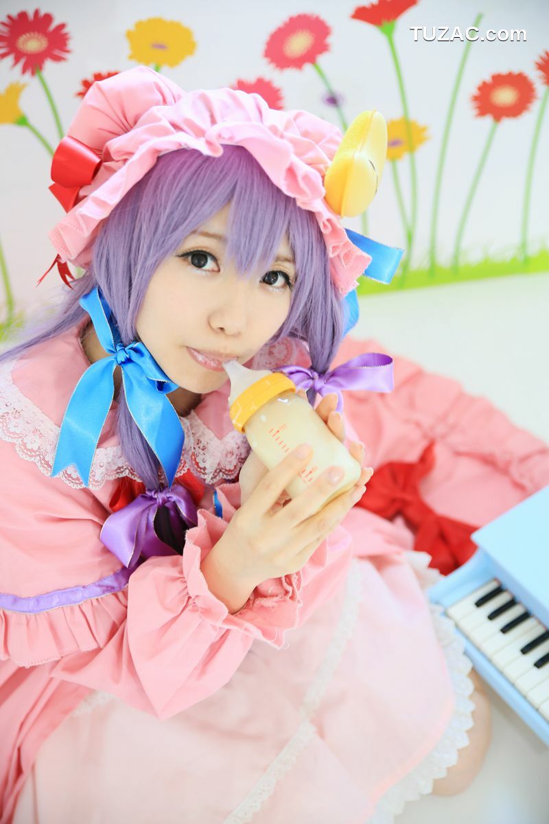 日本CosPlay_早乙女らぶ (目々泽めぐ) 《東方Project》パチュリー·ノーレッジ 写真集
