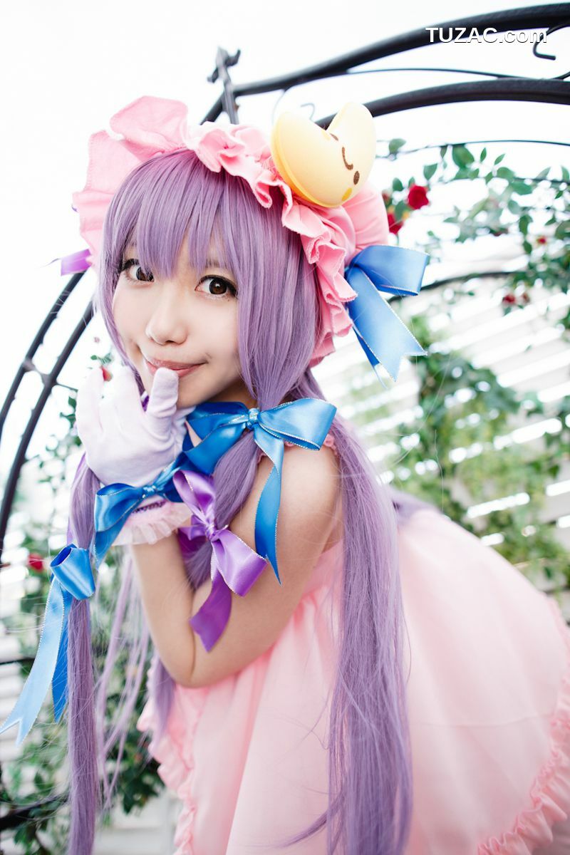 日本CosPlay_早乙女らぶ (目々泽めぐ) 《東方Project》パチュリー·ノーレッジ 写真集