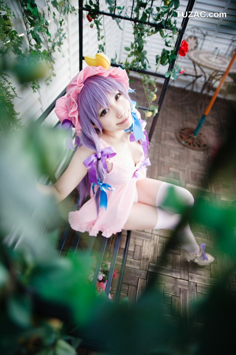 日本CosPlay_早乙女らぶ (目々泽めぐ) 《東方Project》パチュリー·ノーレッジ 写真集