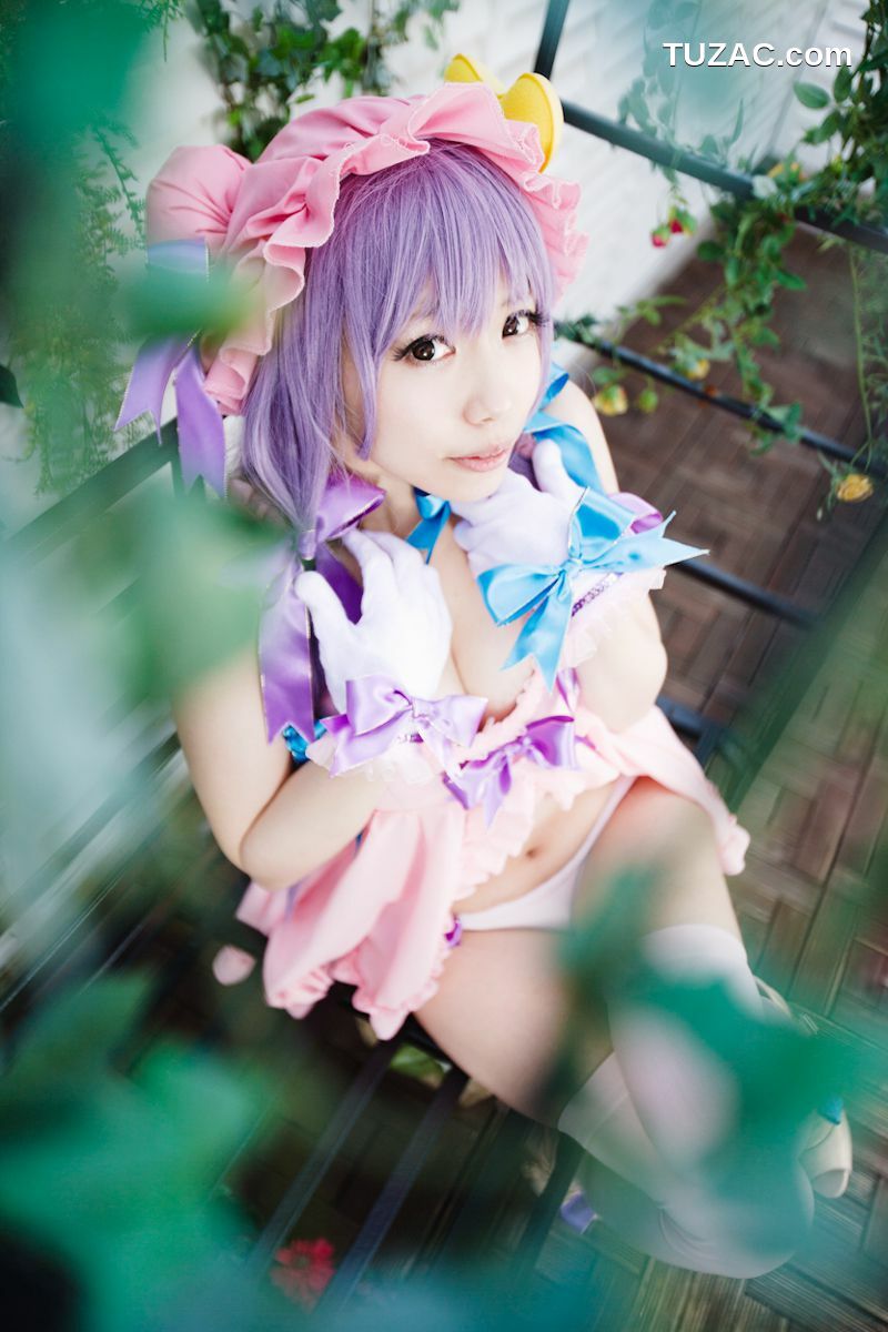 日本CosPlay_早乙女らぶ (目々泽めぐ) 《東方Project》パチュリー·ノーレッジ 写真集