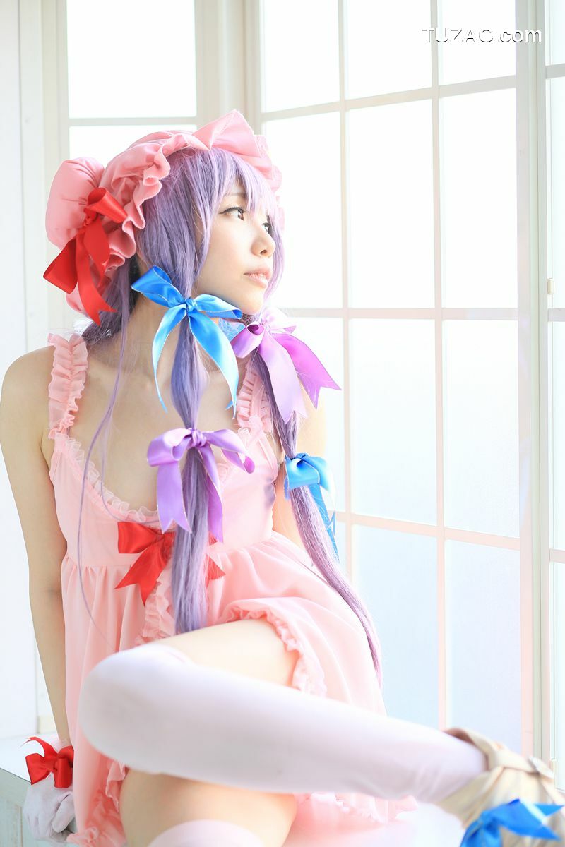 日本CosPlay_早乙女らぶ (目々泽めぐ) 《東方Project》パチュリー·ノーレッジ 写真集