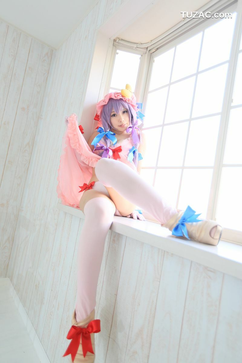 日本CosPlay_早乙女らぶ (目々泽めぐ) 《東方Project》パチュリー·ノーレッジ 写真集
