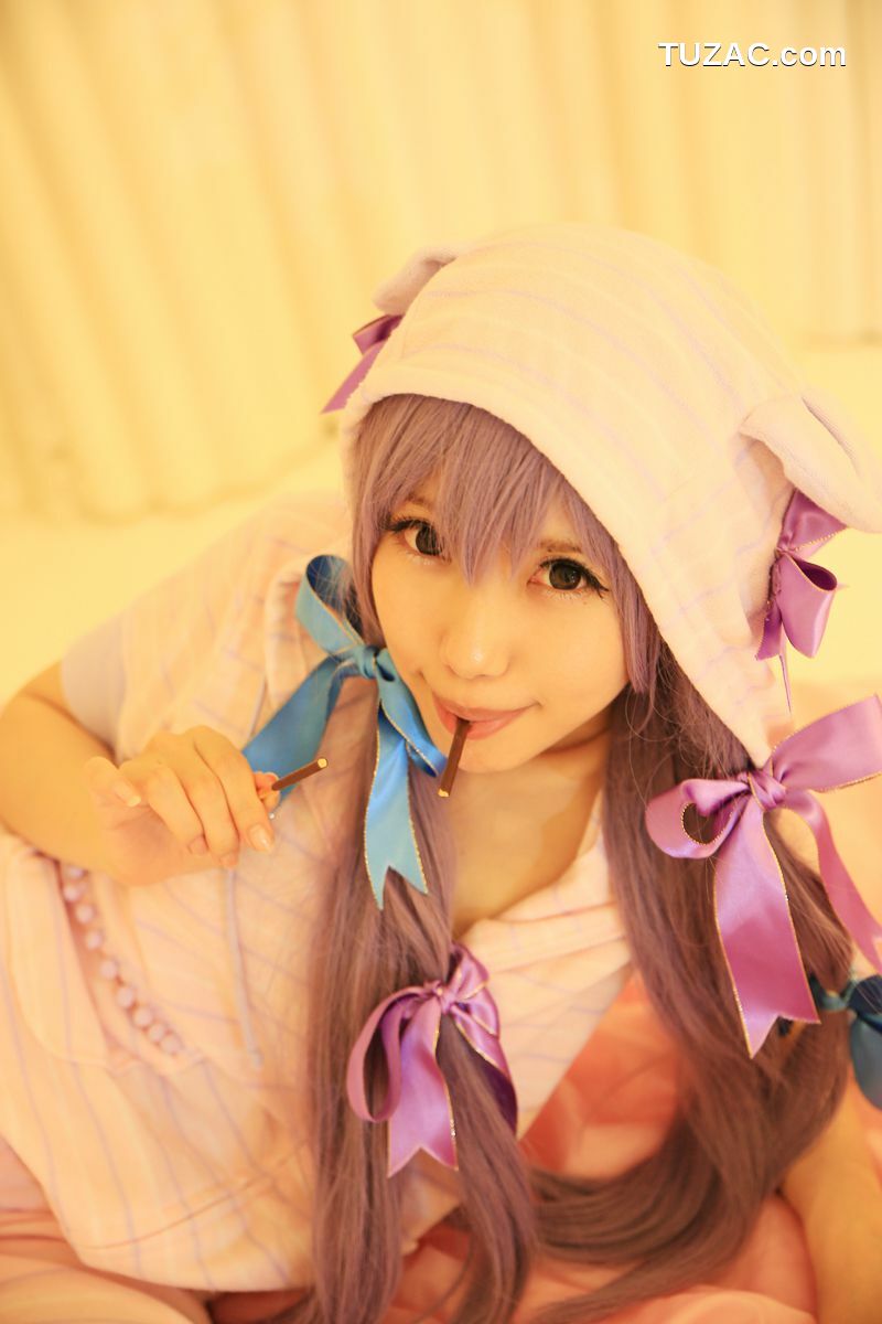 日本CosPlay_早乙女らぶ (目々泽めぐ) 《東方Project》パチュリー·ノーレッジ 写真集