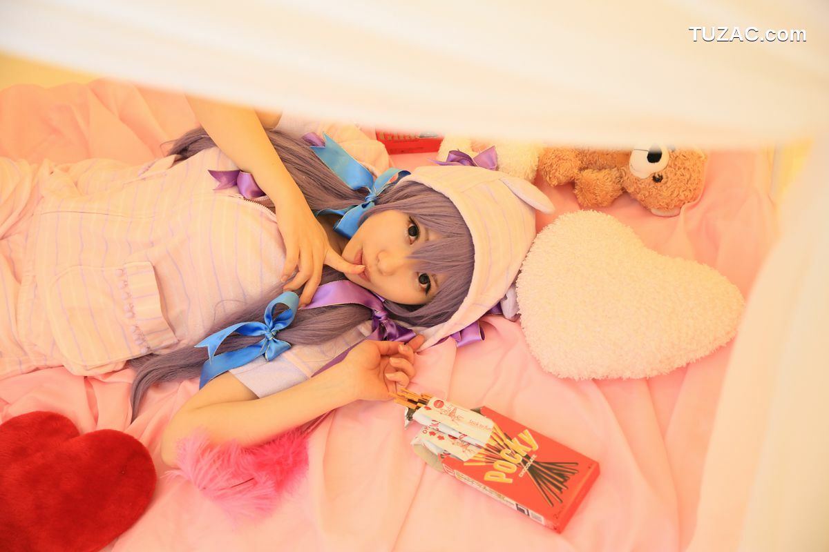日本CosPlay_早乙女らぶ (目々泽めぐ) 《東方Project》パチュリー·ノーレッジ 写真集