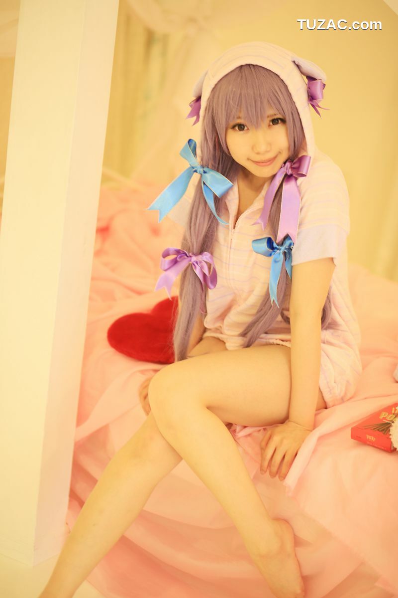 日本CosPlay_早乙女らぶ (目々泽めぐ) 《東方Project》パチュリー·ノーレッジ 写真集