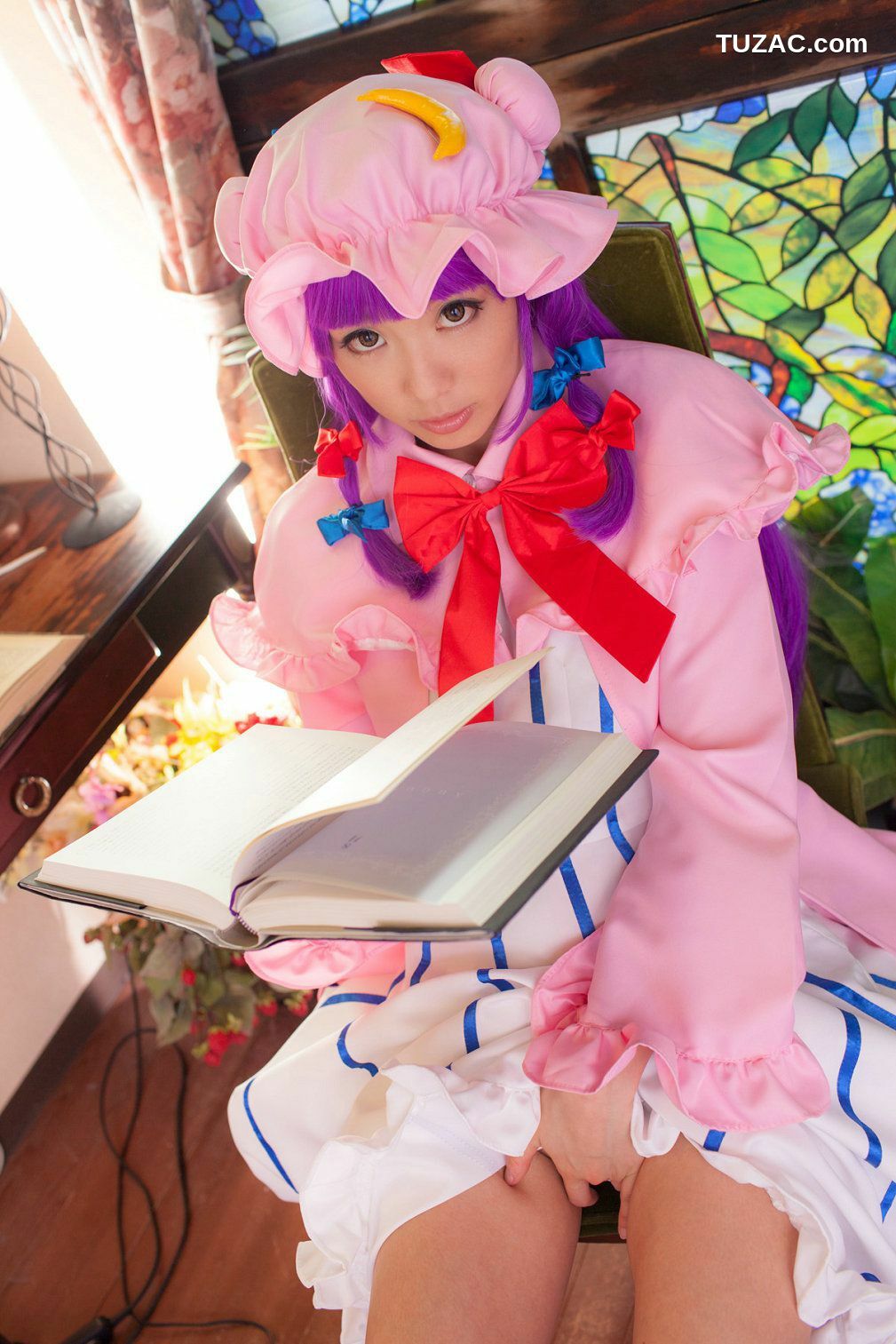 日本CosPlay_早乙女らぶ 《東方Project》パチュリー(Patchouli)·ノーレッジ 写真集