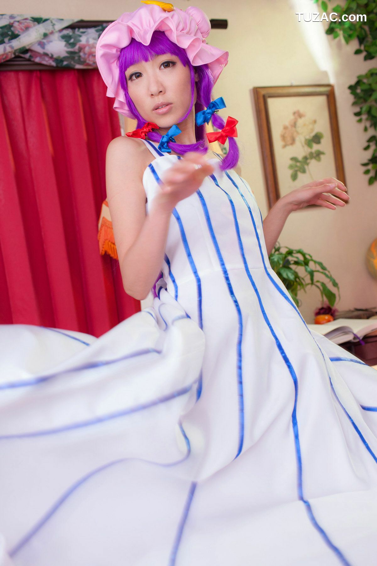 日本CosPlay_早乙女らぶ 《東方Project》パチュリー(Patchouli)·ノーレッジ 写真集