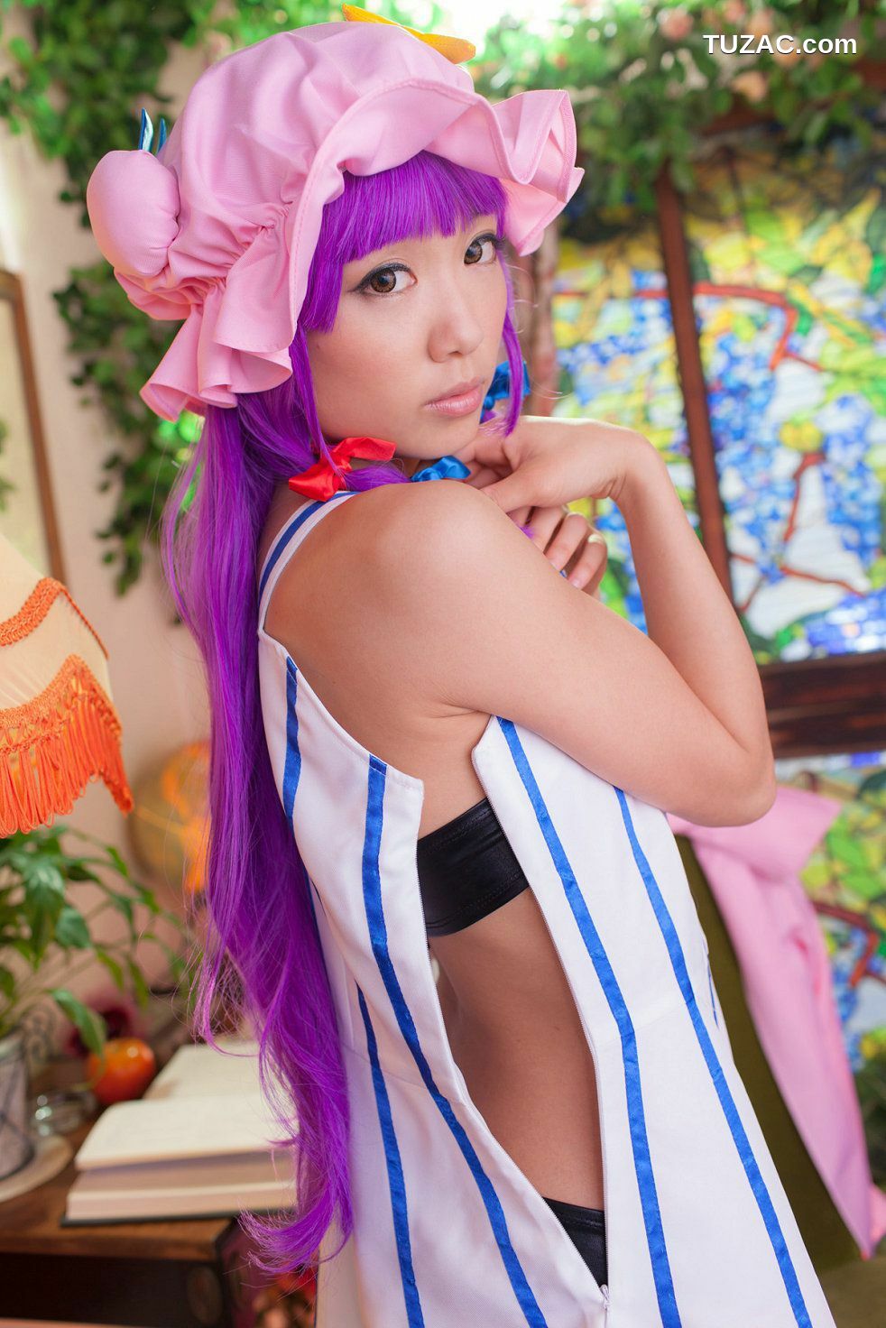 日本CosPlay_早乙女らぶ 《東方Project》パチュリー(Patchouli)·ノーレッジ 写真集