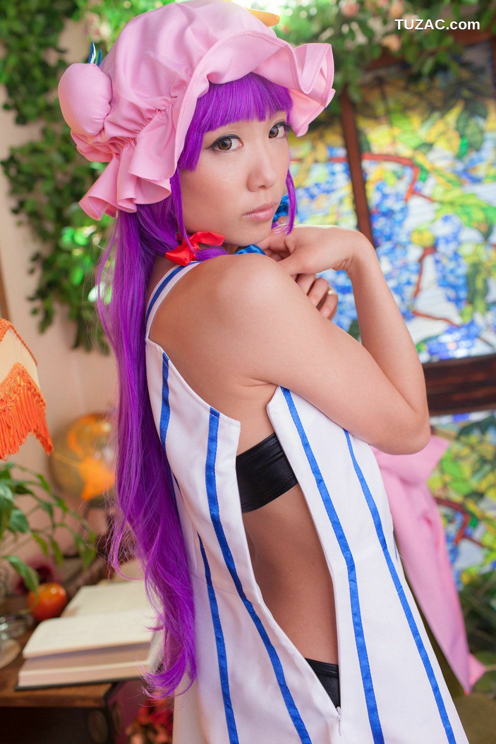 日本CosPlay_早乙女らぶ 《東方Project》パチュリー(Patchouli)·ノーレッジ 写真集