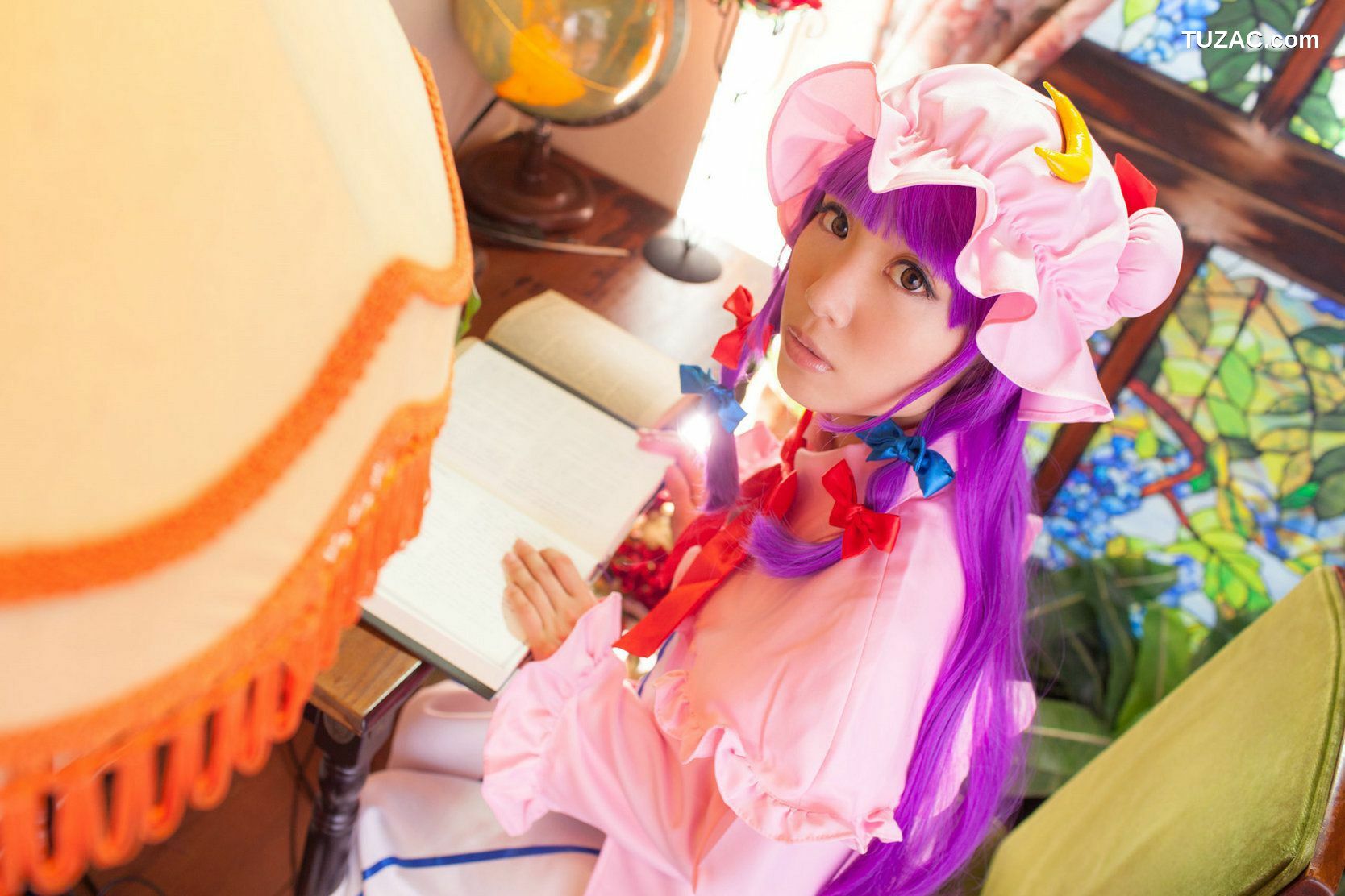 日本CosPlay_早乙女らぶ 《東方Project》パチュリー(Patchouli)·ノーレッジ 写真集